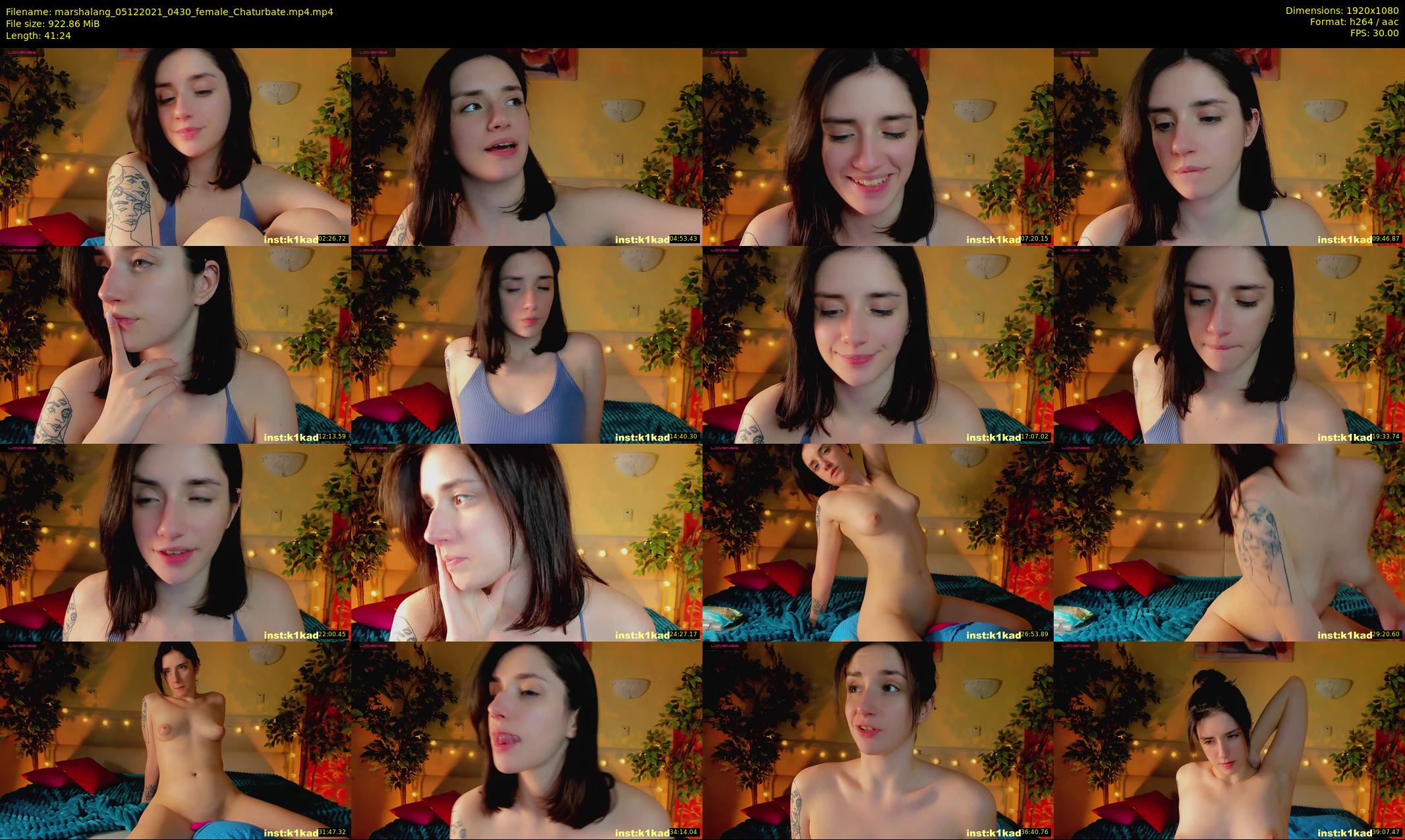 marshalang — 42 minute Chaturbate couple cam show recording, 1080p, Dec 5, 2021
