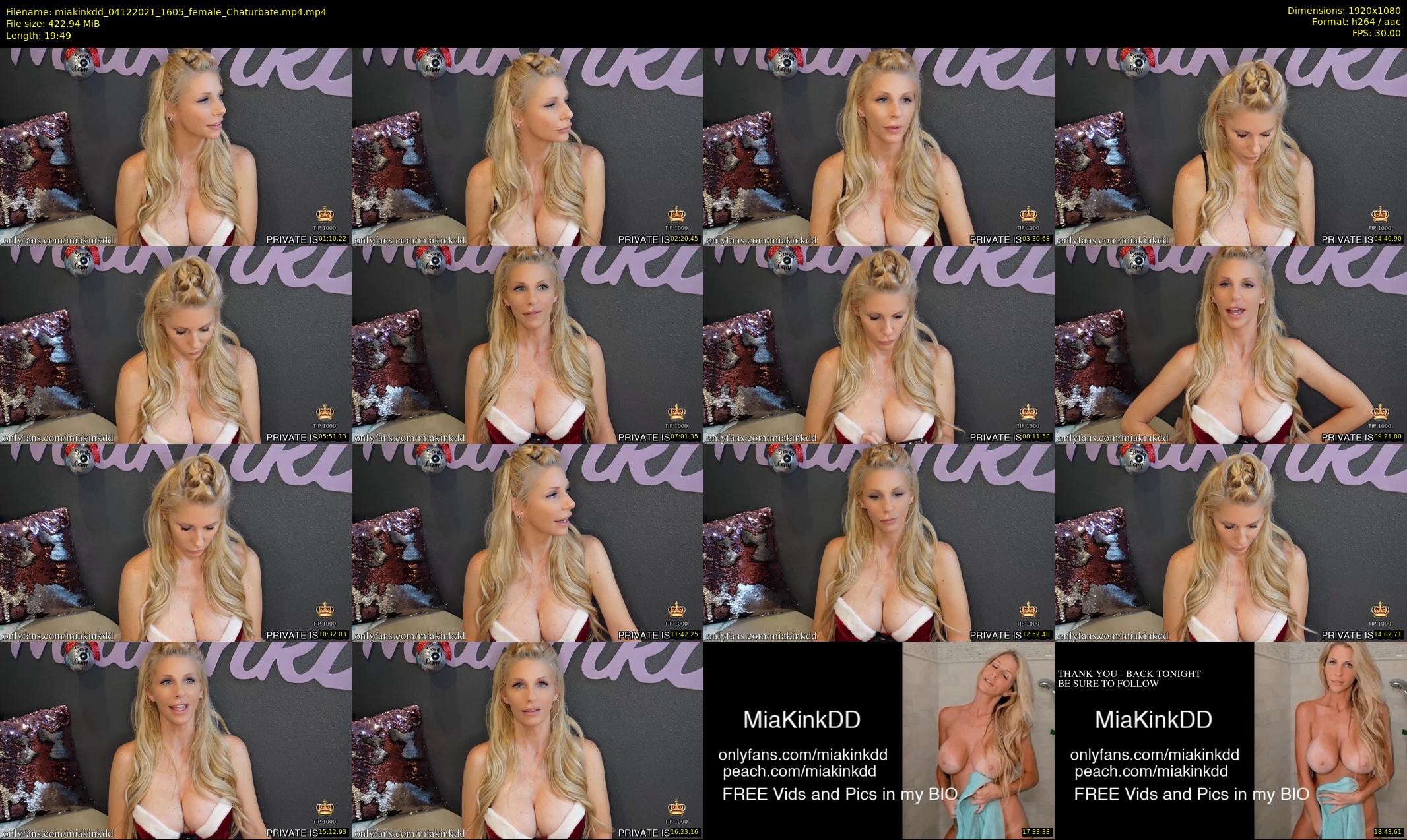 miakinkdd — 20 minute Chaturbate female cam show recording, 1080p, Dec 4, 2021