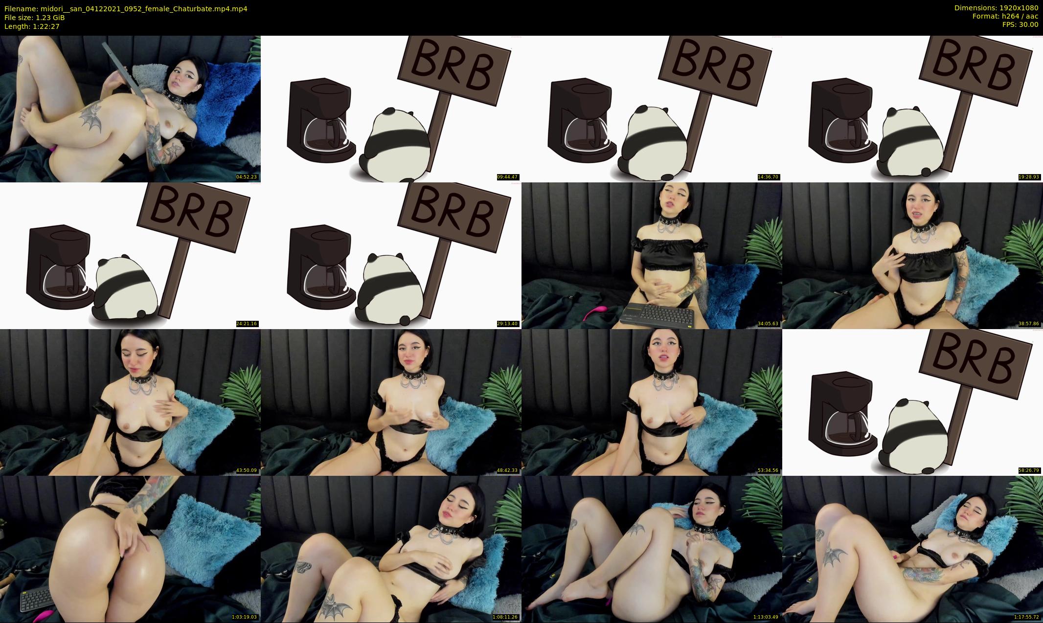 midori__san — 83 minute Chaturbate female cam show recording, 1080p, Dec 4, 2021