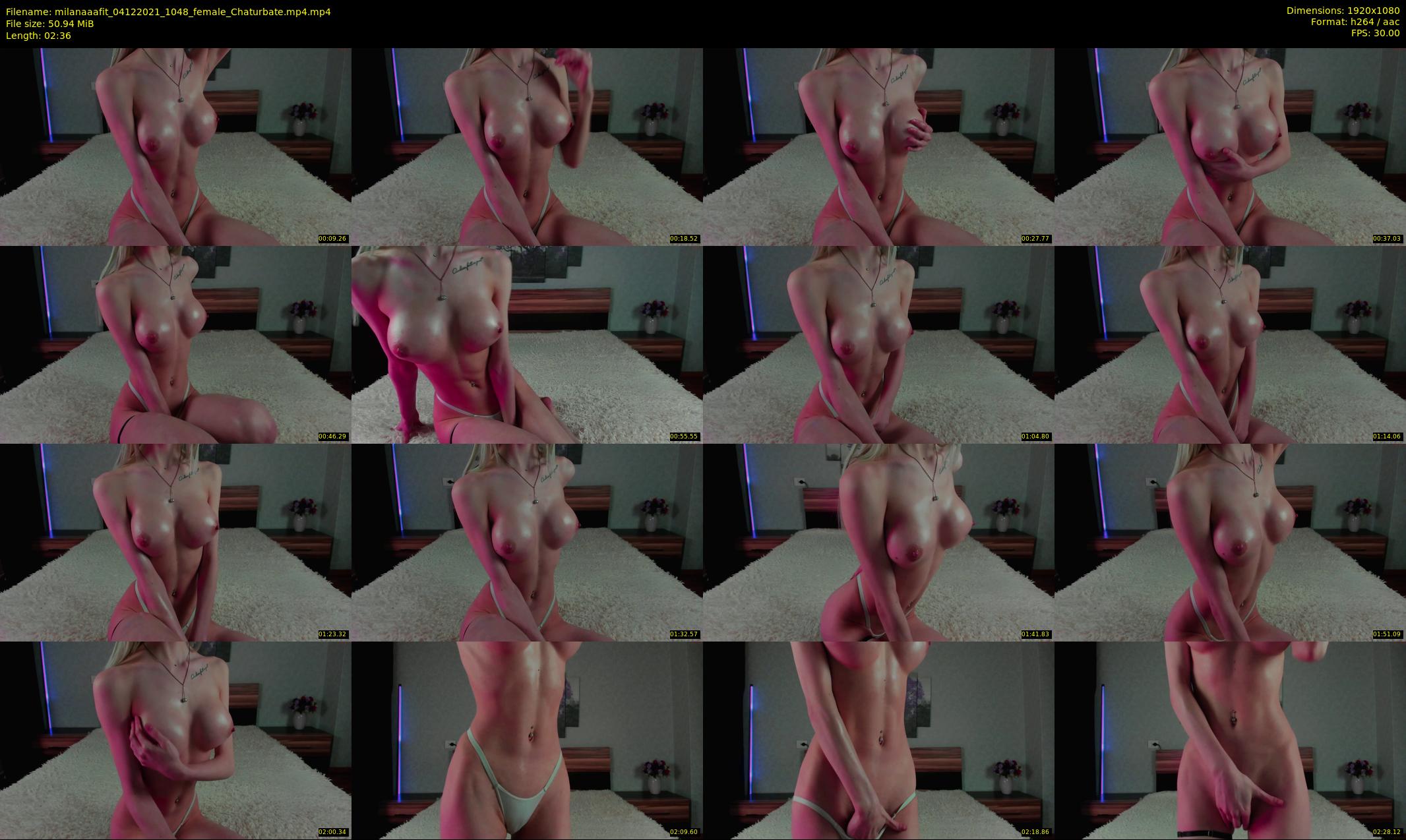 milanaaafit — 3 minute Chaturbate couple cam show recording, 1080p, Dec 4, 2021