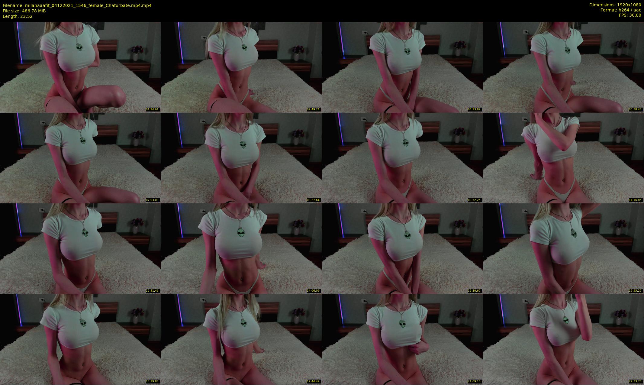 milanaaafit — 24 minute Chaturbate couple cam show recording, 1080p, Dec 4, 2021
