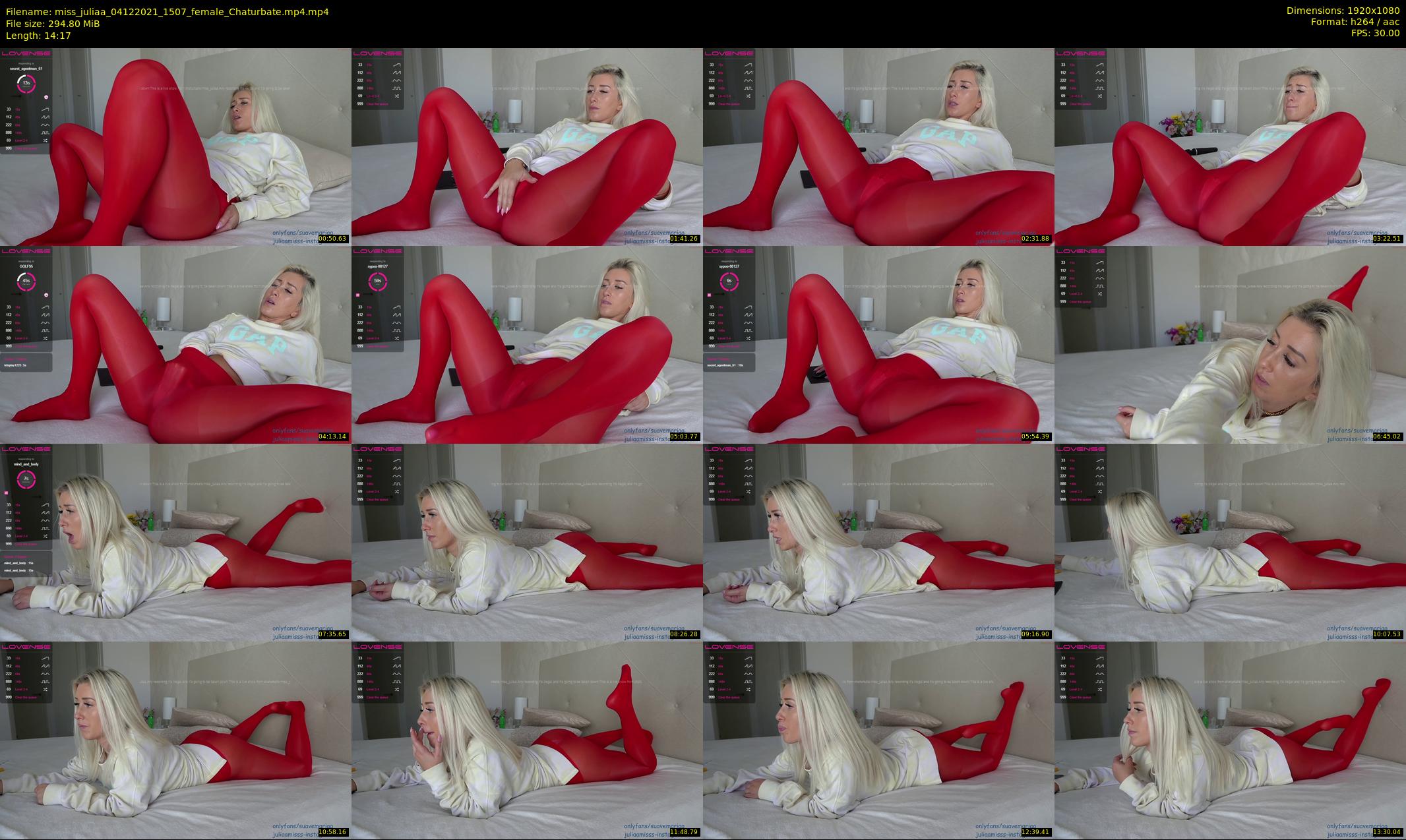 miss_juliaa — 15 minute Chaturbate female cam show recording, 1080p, Dec 4, 2021