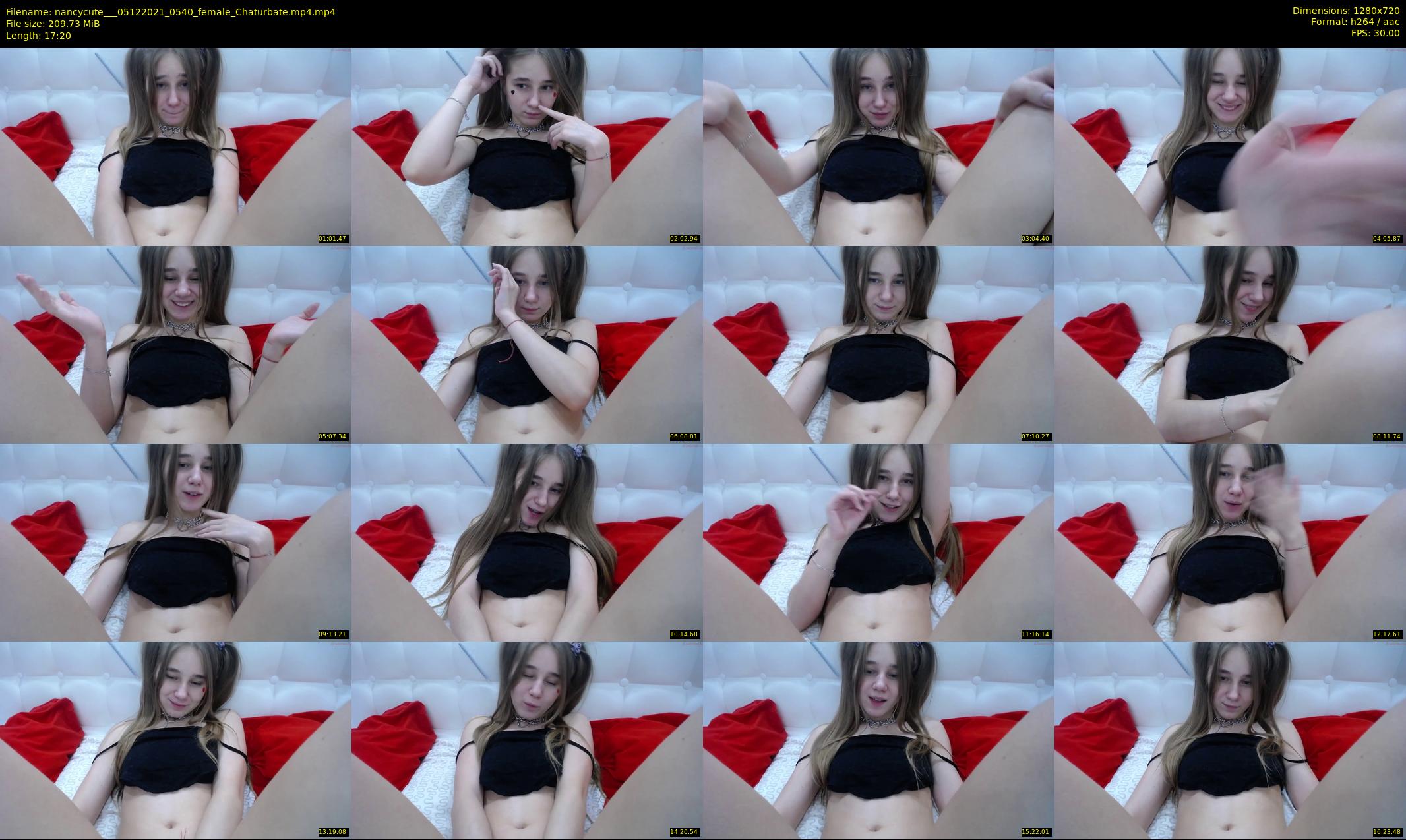 nancycute__ — 18 minute Chaturbate female cam show recording, 720p, Dec 5, 2021
