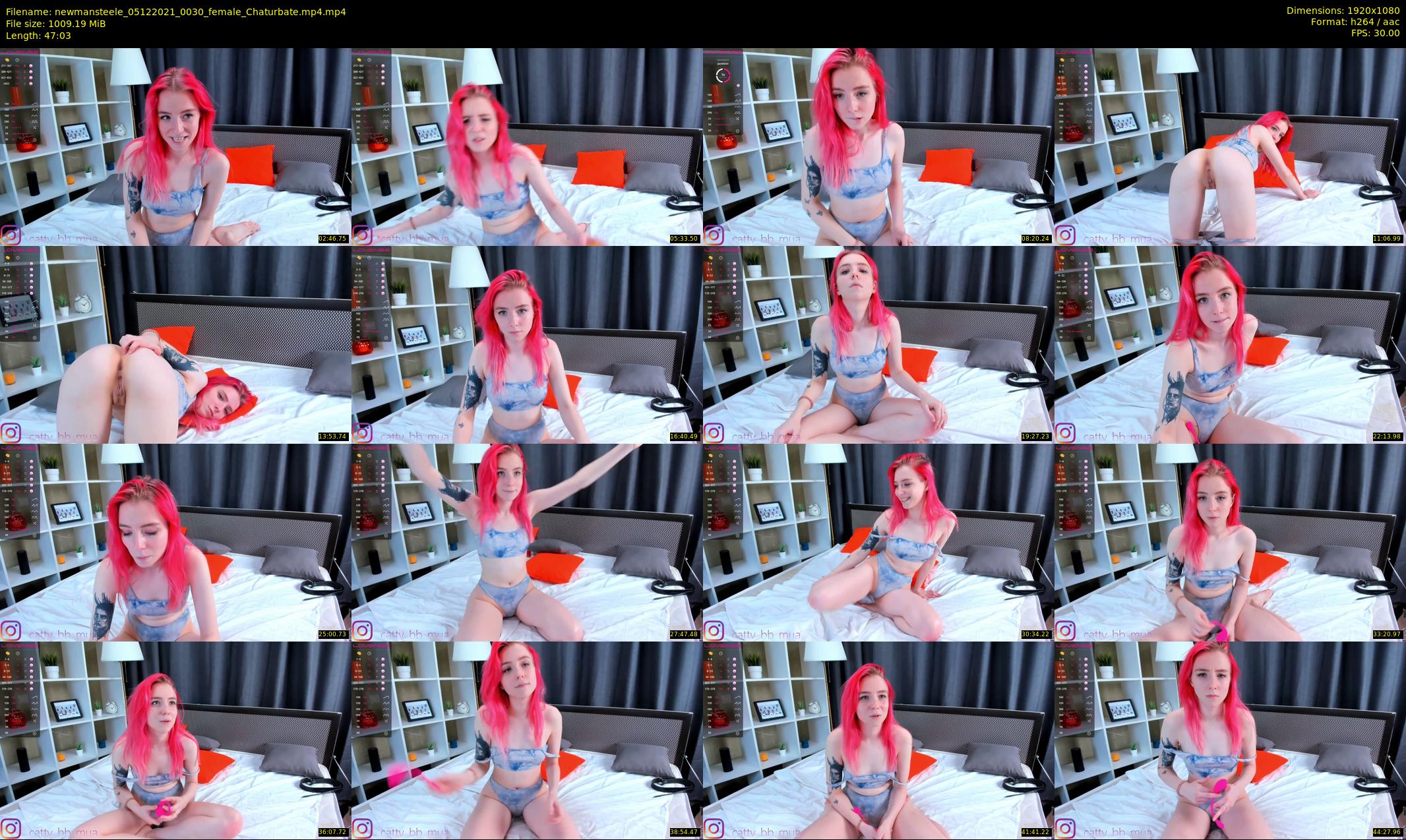 newmansteele — 48 minute Chaturbate couple cam show recording, 1080p, Dec 5, 2021