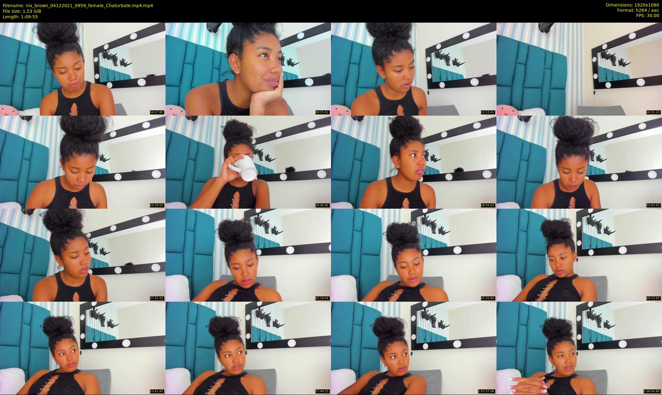 nix_brown — 70 minute Chaturbate female cam show recording, 1080p, Dec 4, 2021