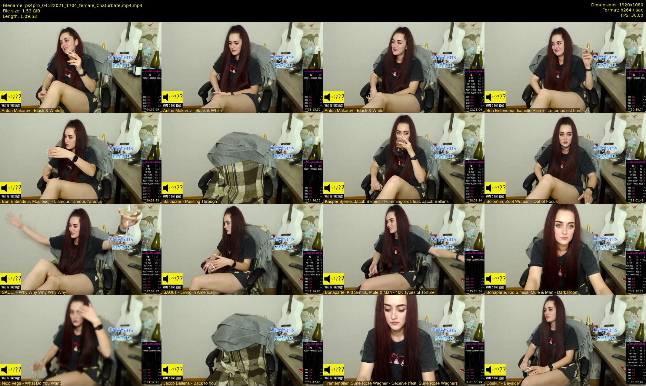 ps4pro — 70 minute Chaturbate female cam show recording, 1080p, Dec 4, 2021