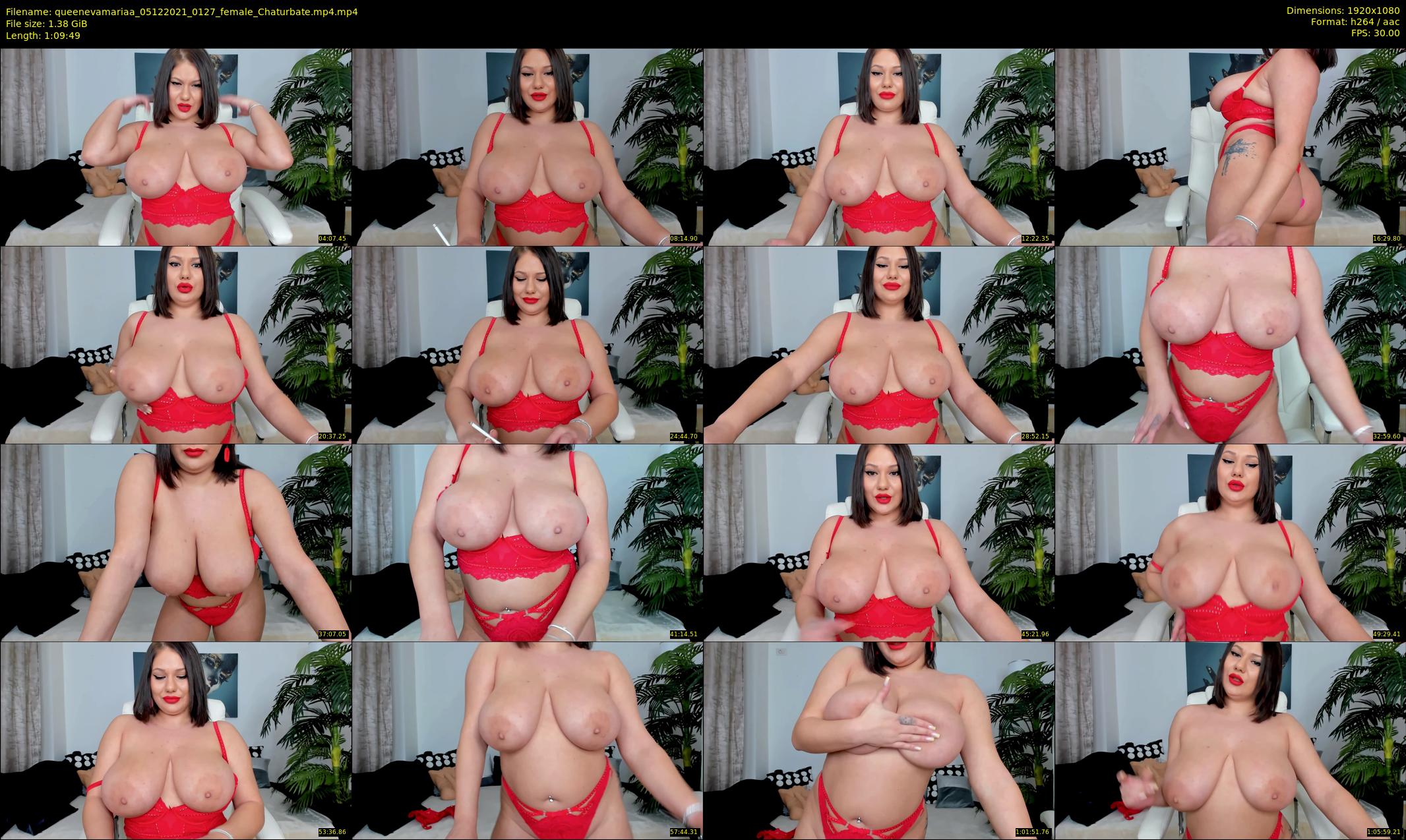 queenevamariaa — 70 minute Chaturbate female cam show recording, 1080p, Dec 5, 2021
