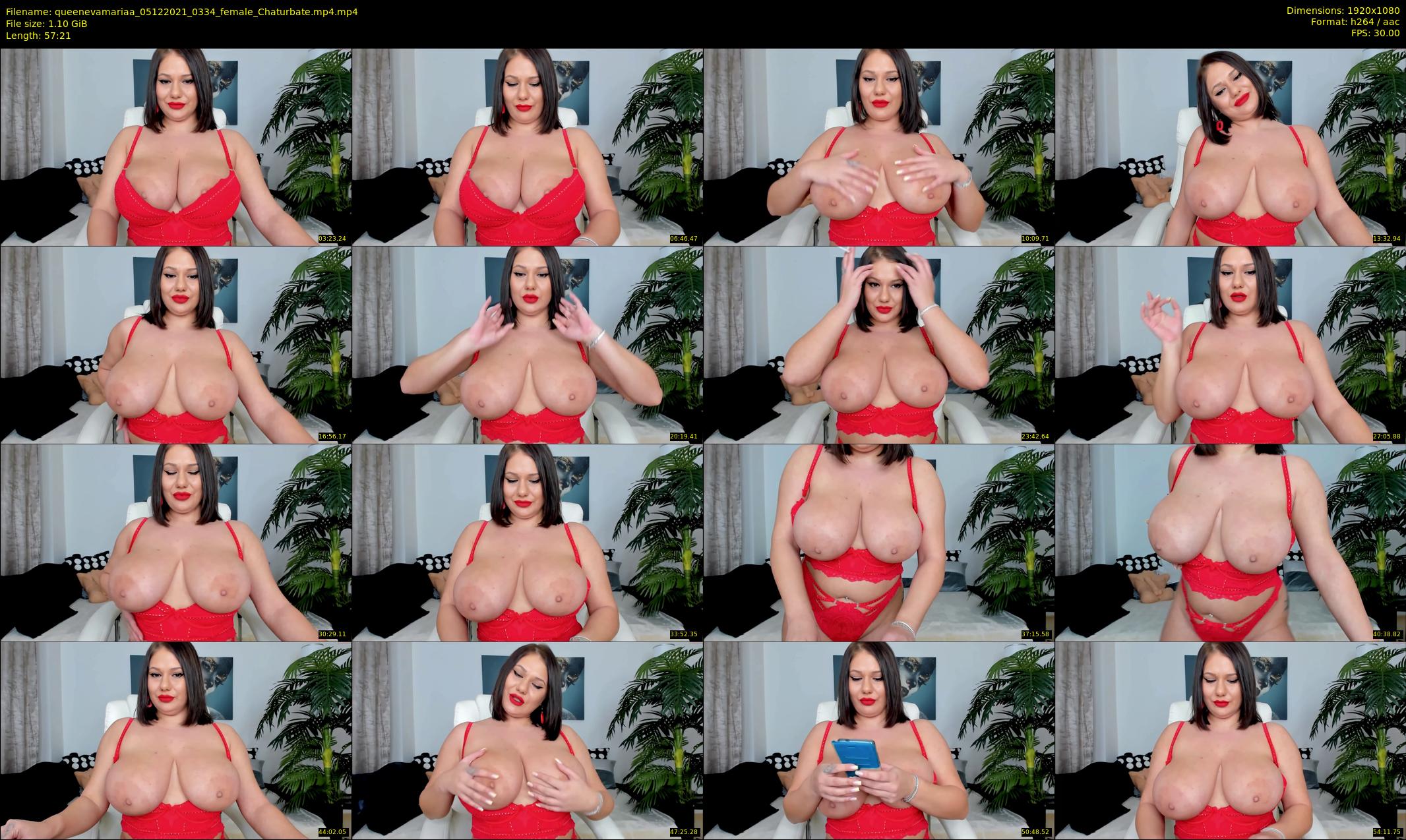 queenevamariaa — 58 minute Chaturbate female cam show recording, 1080p, Dec 5, 2021