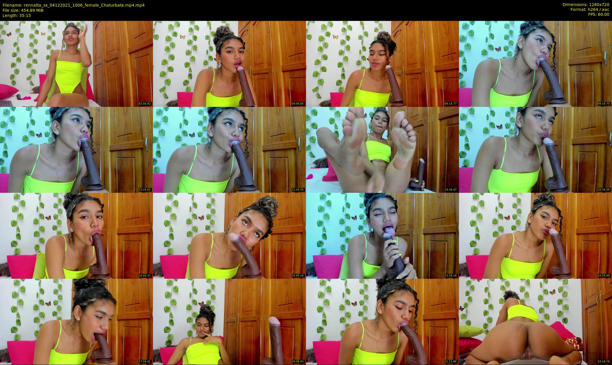 rennatta_sx — 36 minute Chaturbate female cam show recording, 720p, Dec 4, 2021
