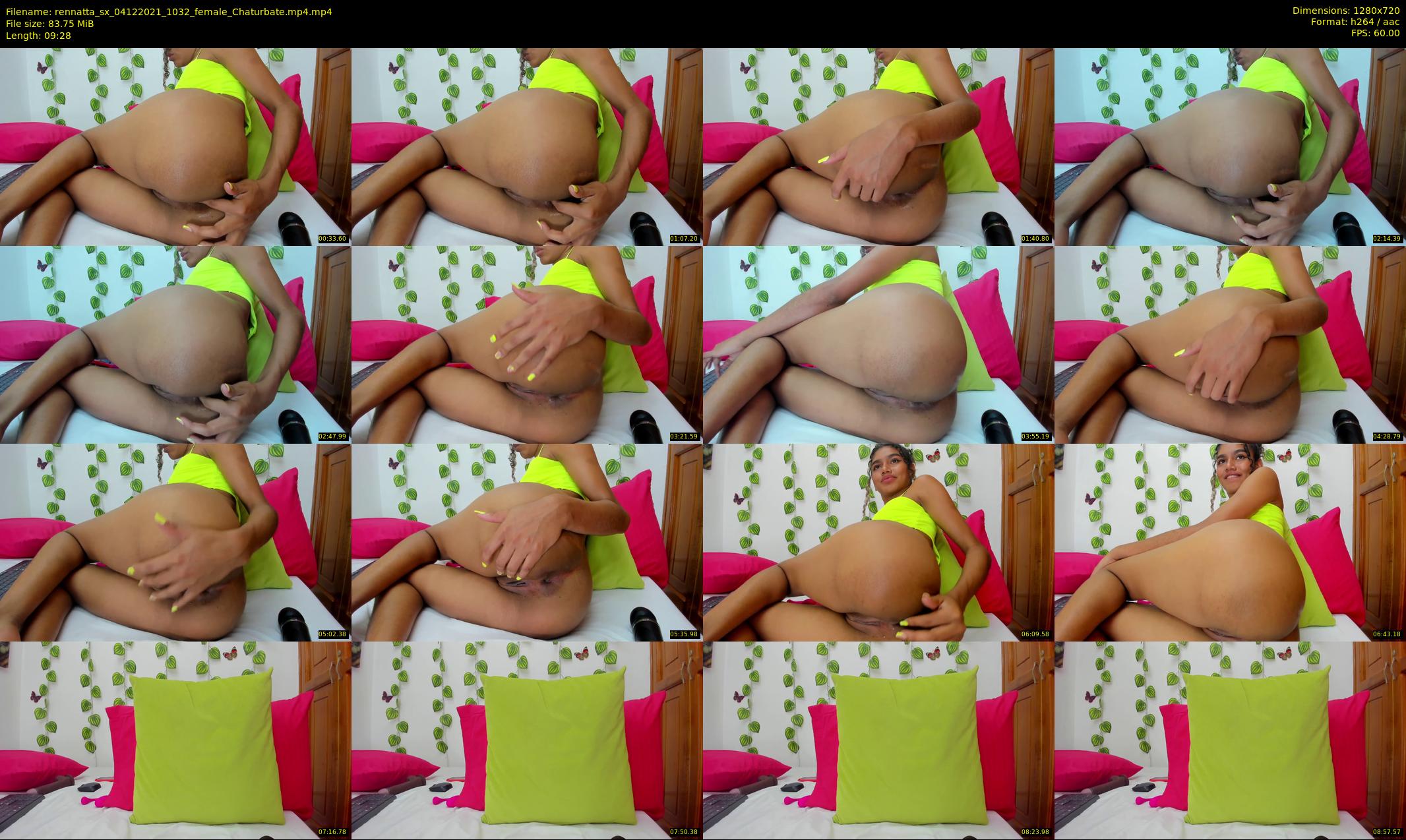 rennatta_sx — 10 minute Chaturbate female cam show recording, 720p, Dec 4, 2021