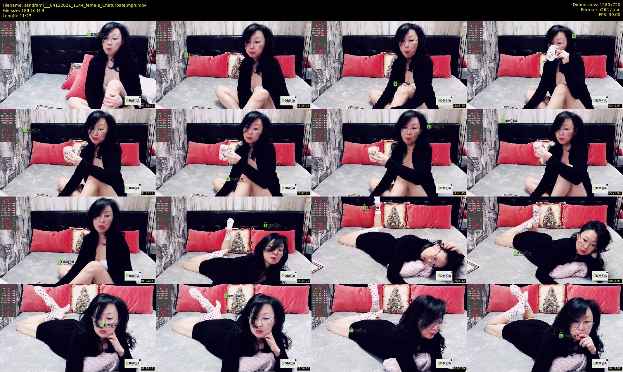 sandrami__ — 12 minute Chaturbate female cam show recording, 720p, Dec 4, 2021