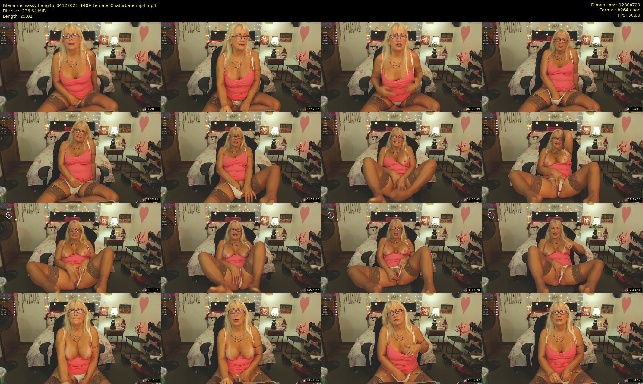 sassythang4u — 26 minute Chaturbate female cam show recording, 720p, Dec 4, 2021