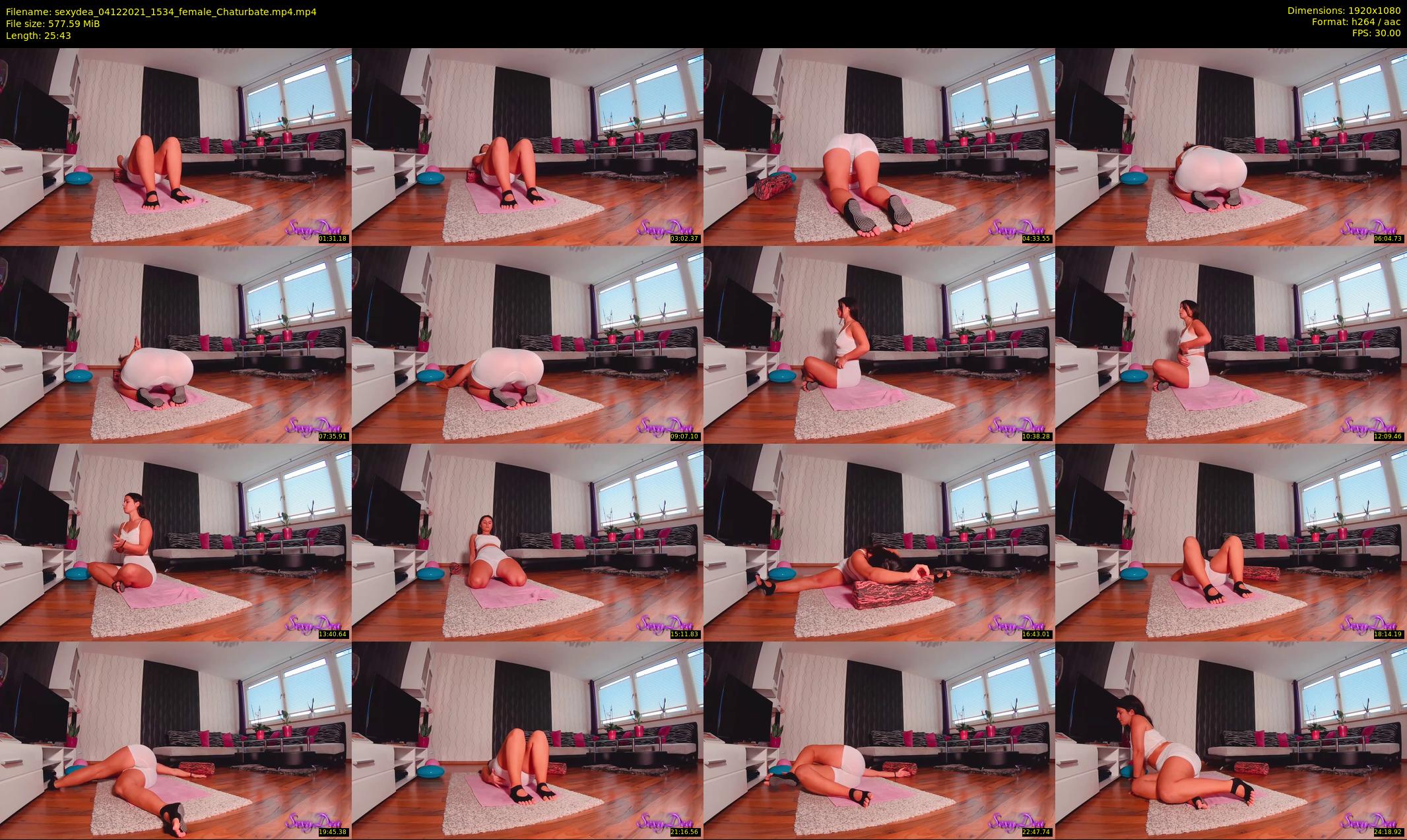 sexydea — 26 minute Chaturbate female cam show recording, 1080p, Dec 4, 2021