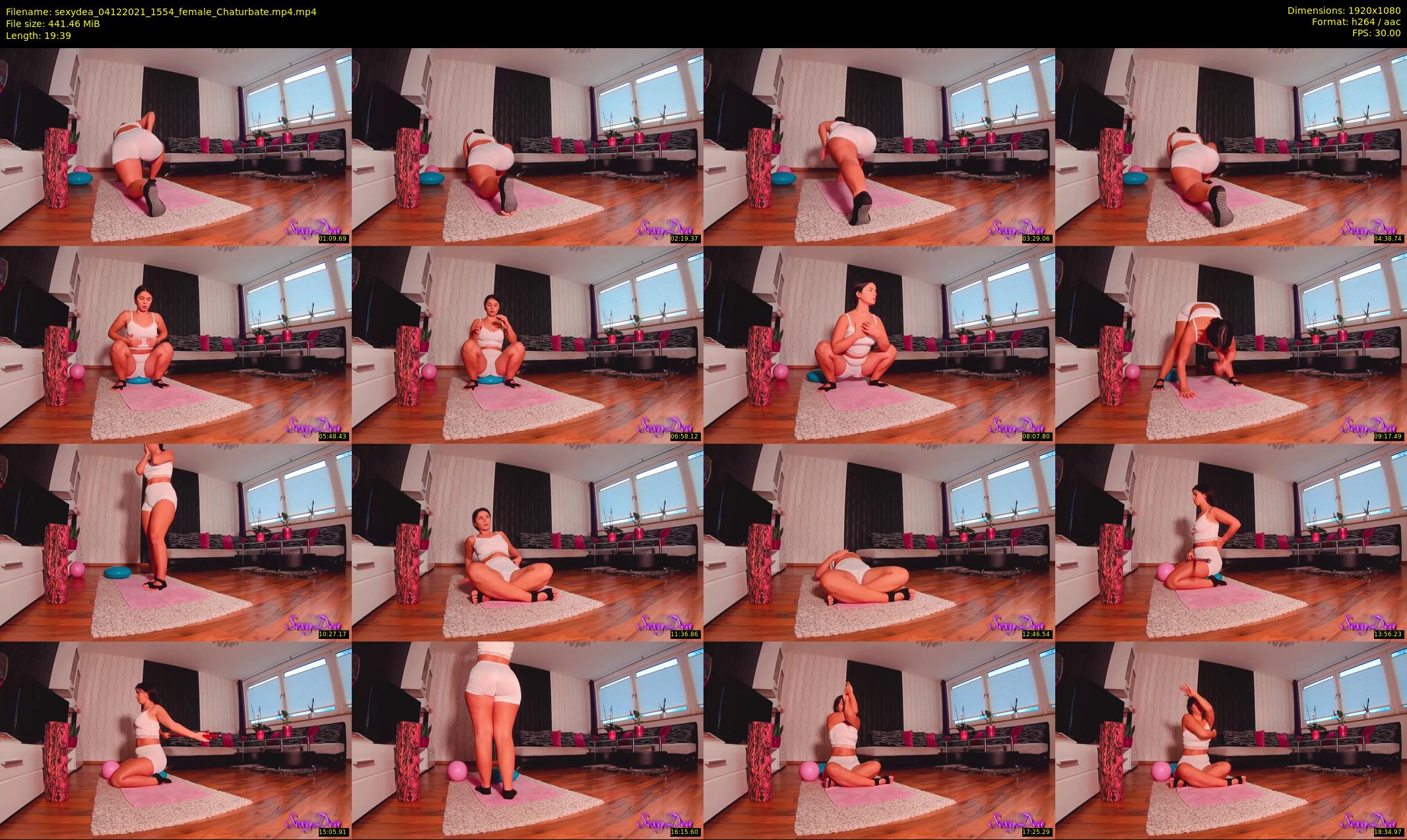 sexydea — 20 minute Chaturbate female cam show recording, 1080p, Dec 4, 2021