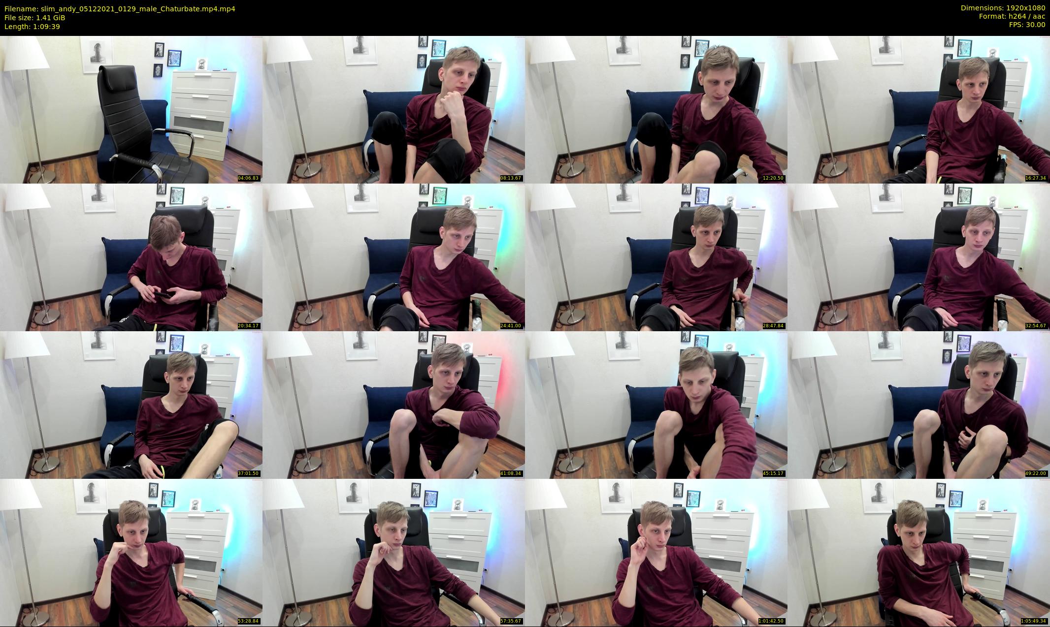 slim_andy — 70 minute Chaturbate male cam show recording, 1080p, Dec 5, 2021