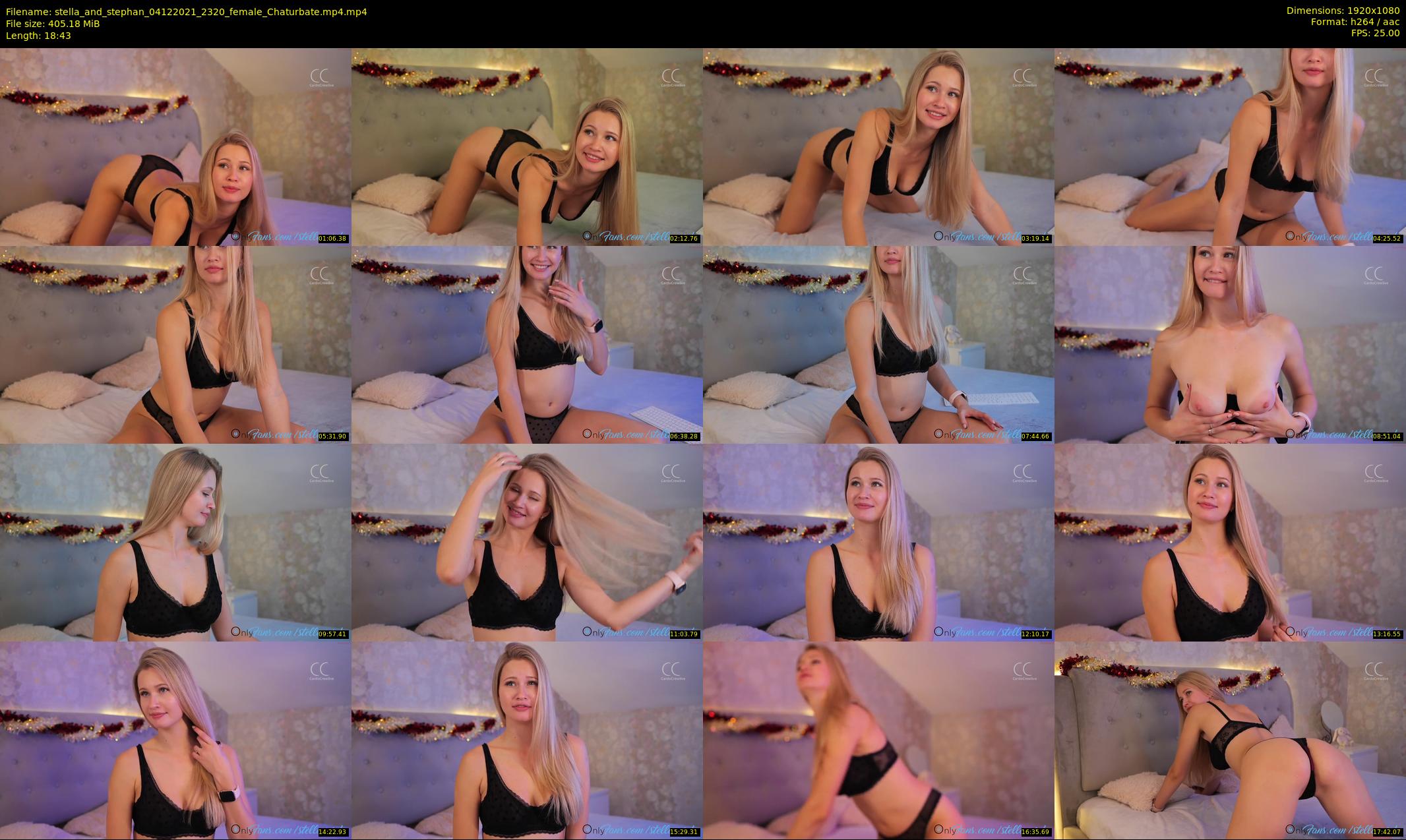 stella_and_stephan — 19 minute Chaturbate couple cam show recording, 1080p, Dec 4, 2021