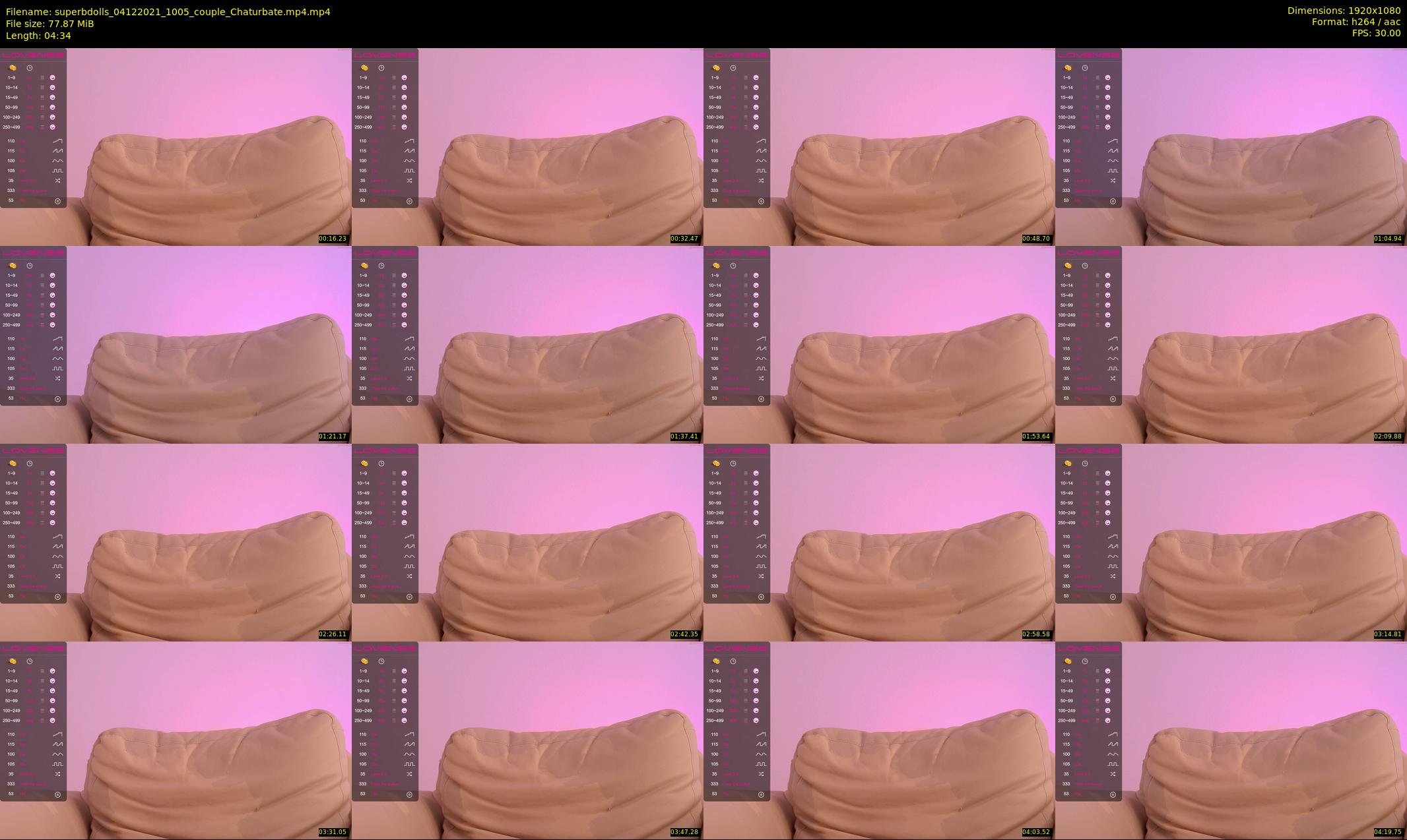superbdolls — 5 minute Chaturbate couple cam show recording, 1080p, Dec 4, 2021