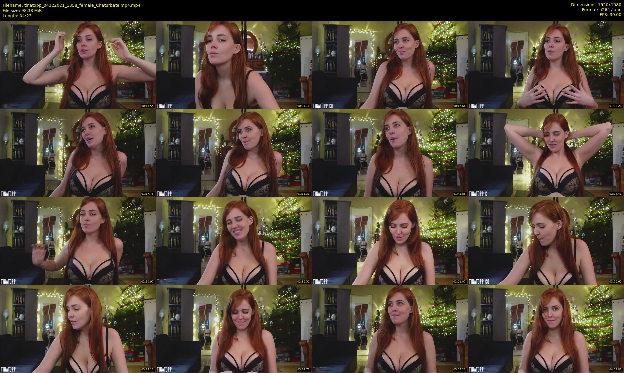 tinatopp — 5 minute Chaturbate female cam show recording, 1080p, Dec 4, 2021