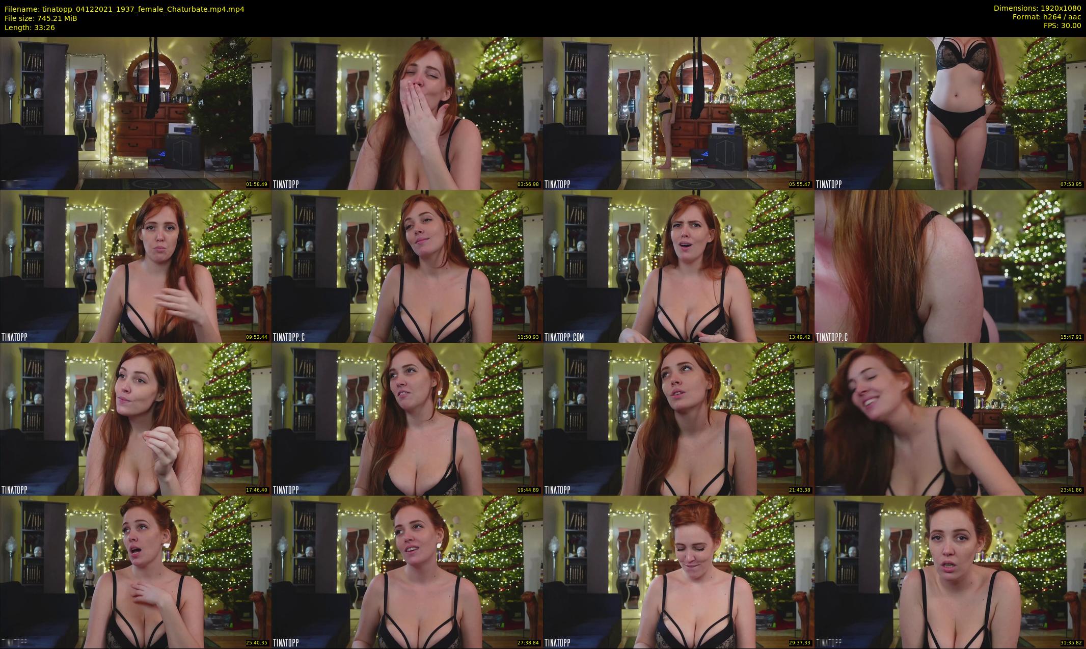 tinatopp — 34 minute Chaturbate female cam show recording, 1080p, Dec 4, 2021