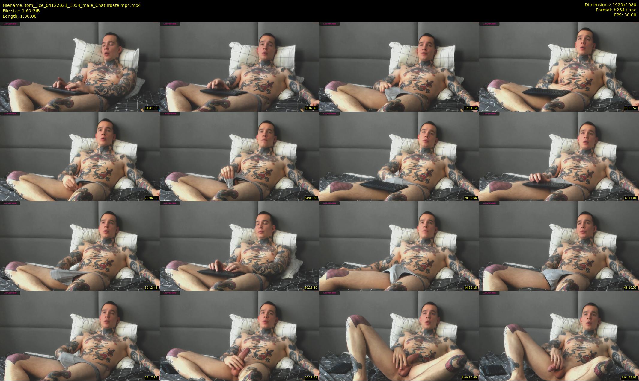 tom__ice — 69 minute Chaturbate male cam show recording, 1080p, Dec 4, 2021
