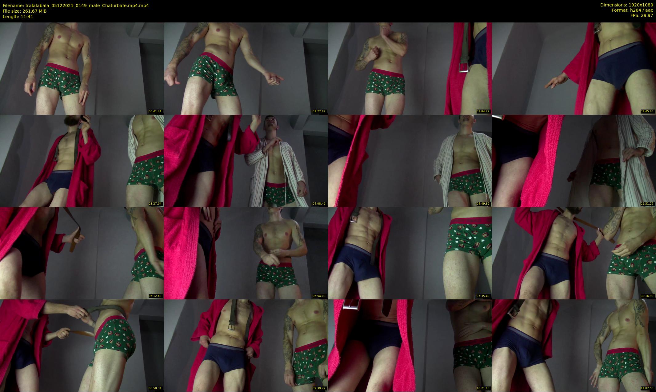 tralalabala — 12 minute Chaturbate male cam show recording, 1080p, Dec 5, 2021