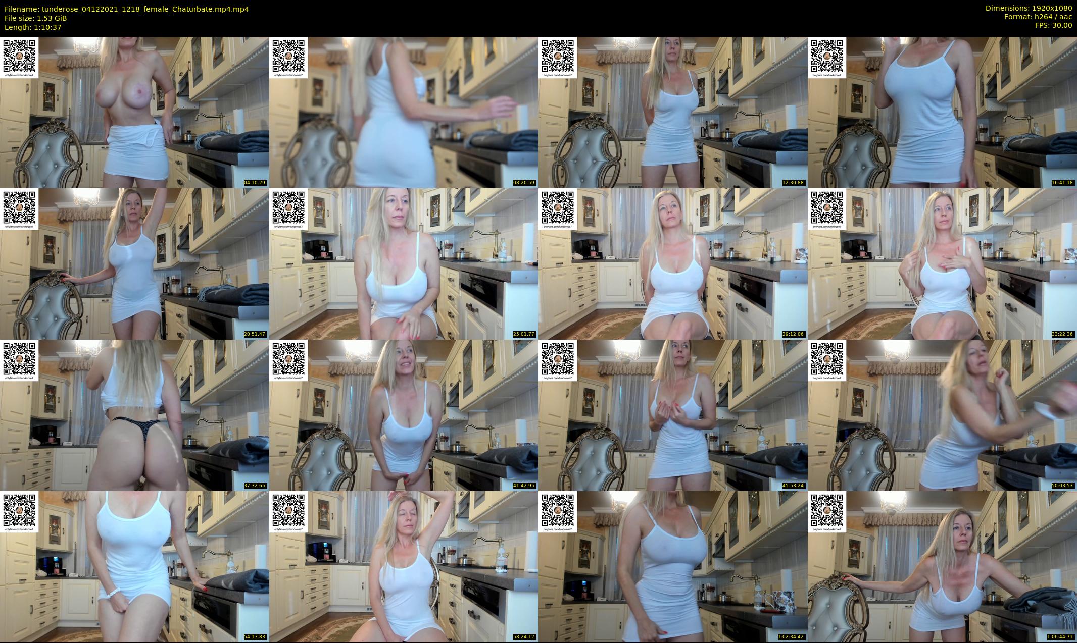 tunderose — 71 minute Chaturbate female cam show recording, 1080p, Dec 4, 2021
