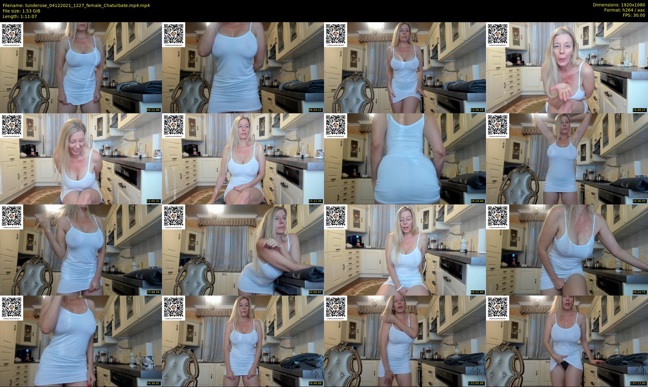 tunderose — 72 minute Chaturbate female cam show recording, 1080p, Dec 4, 2021
