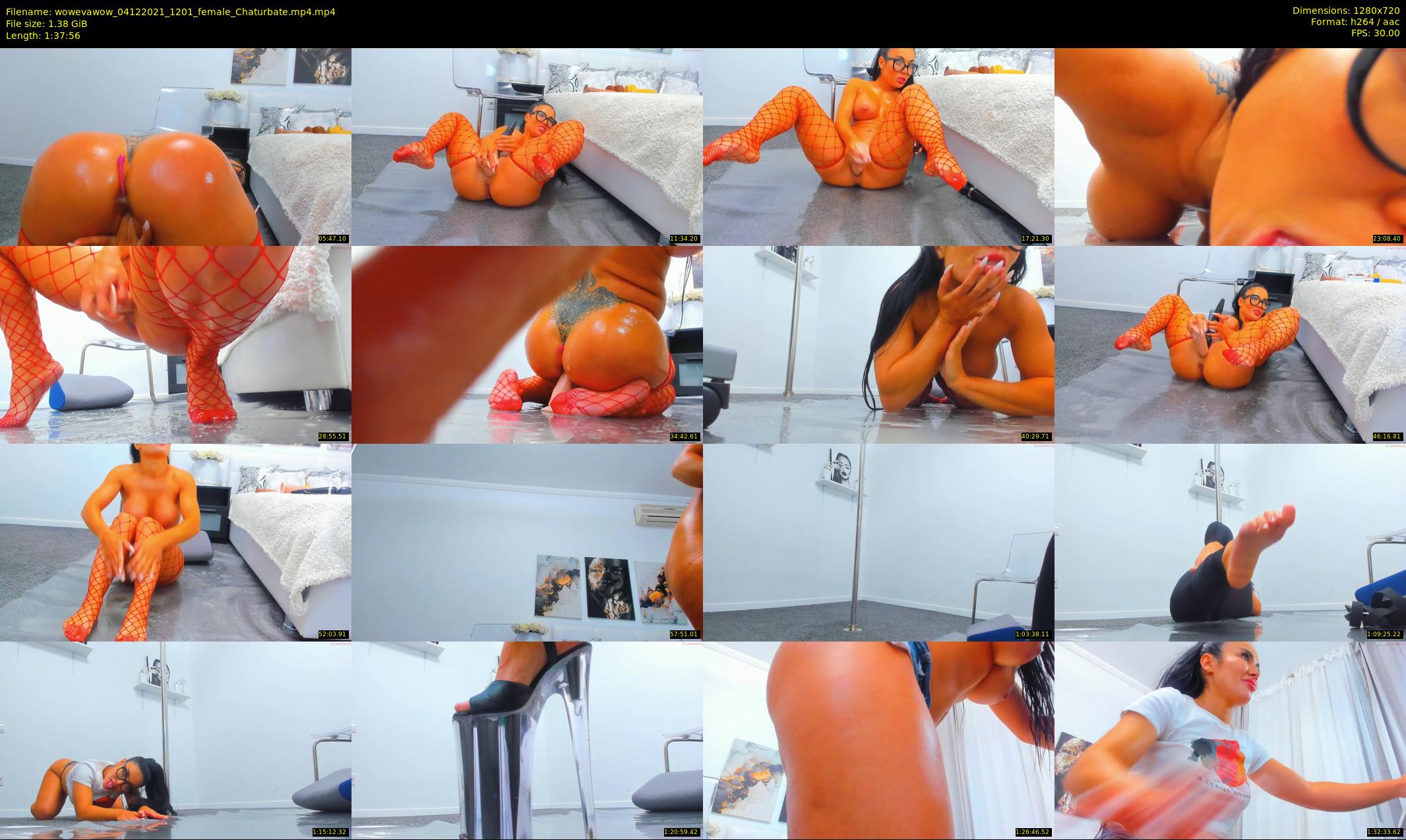 wowevawow — 98 minute Chaturbate female cam show recording, 720p, Dec 4, 2021