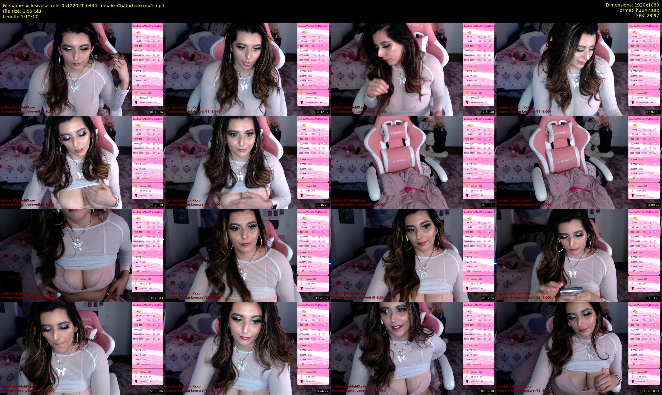 xclusivesecrets — 73 minute Chaturbate female cam show recording, 1080p, Dec 5, 2021