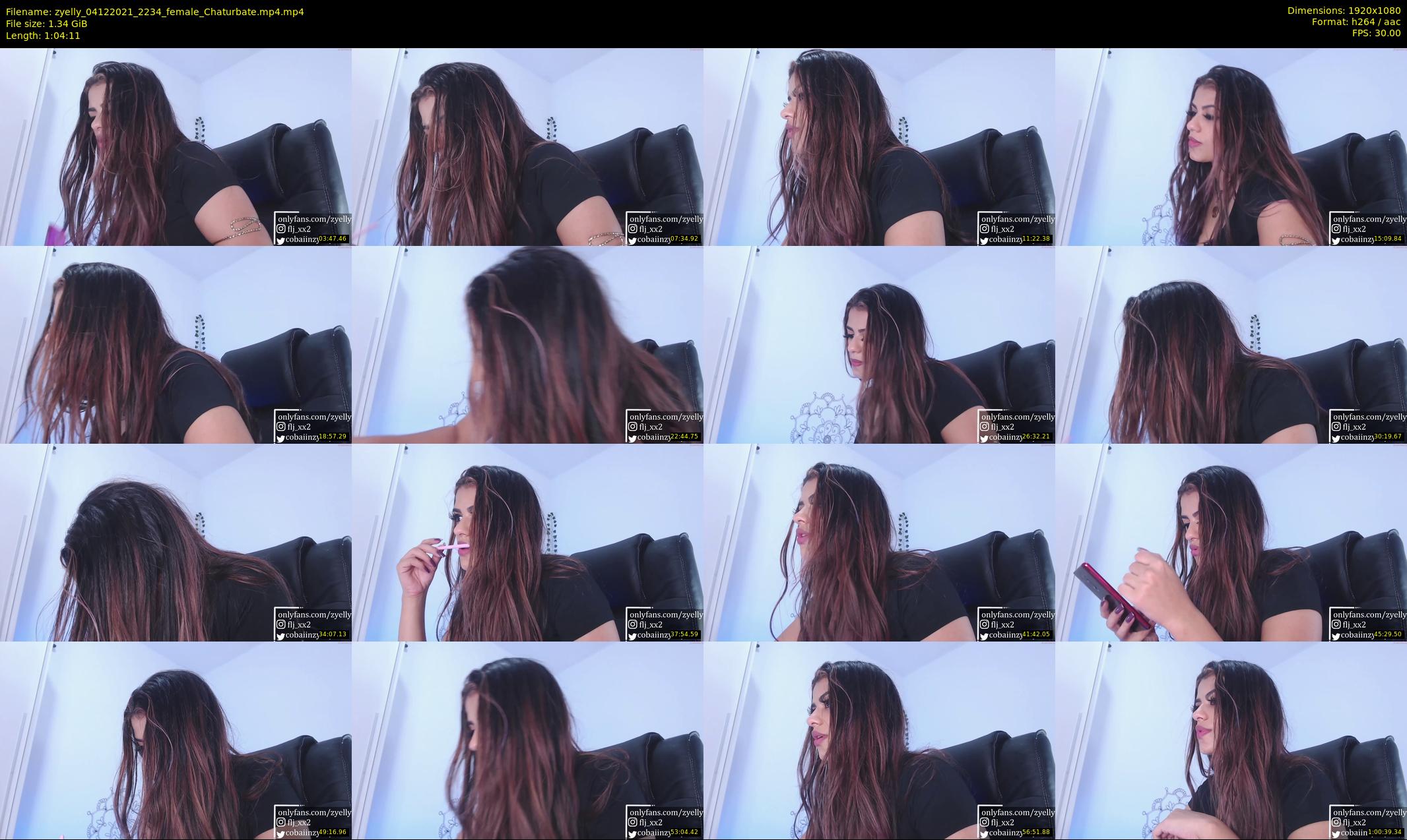 zyelly — 65 minute Chaturbate female cam show recording, 1080p, Dec 4, 2021