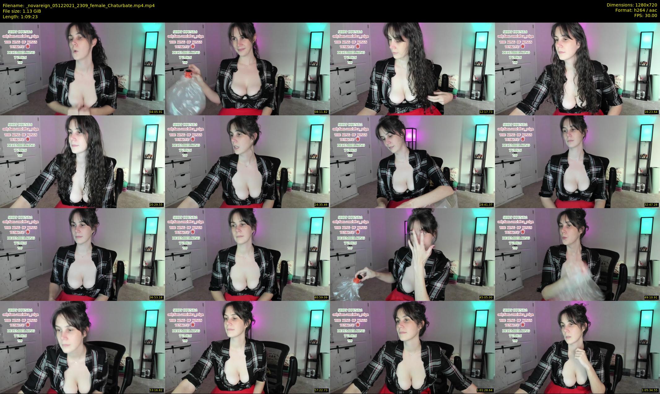_novareign — 70 minute Chaturbate female cam show recording, 720p, Dec 5, 2021