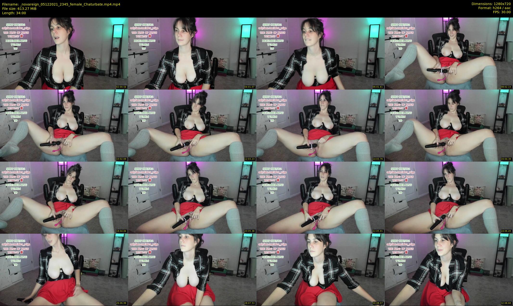_novareign — 34 minute Chaturbate female cam show recording, 720p, Dec 5, 2021