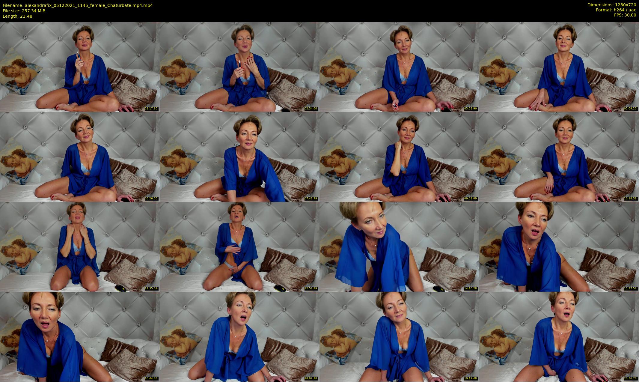 alexandrafix — 22 minute Chaturbate female cam show recording, 720p, Dec 5, 2021