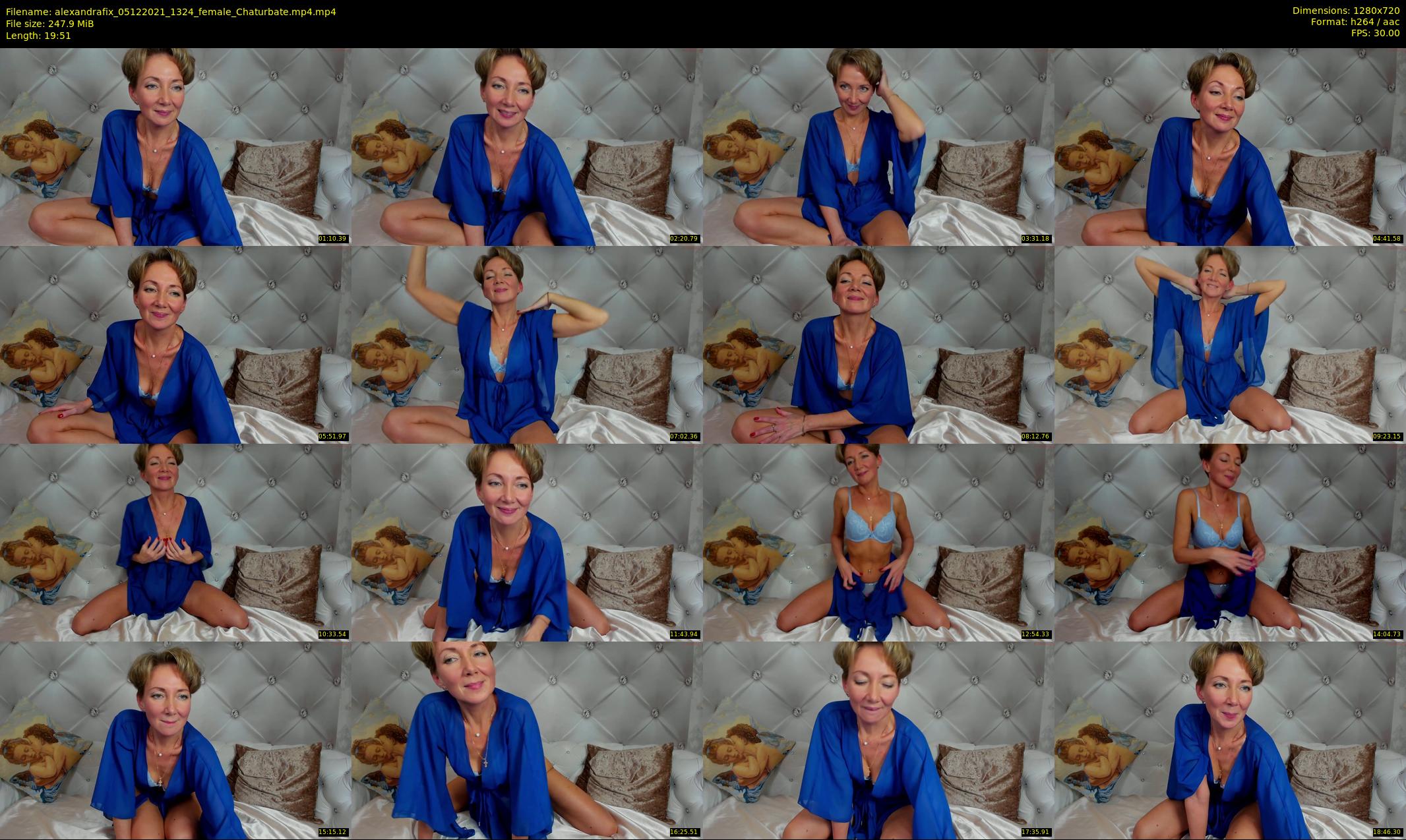 alexandrafix — 20 minute Chaturbate female cam show recording, 720p, Dec 5, 2021