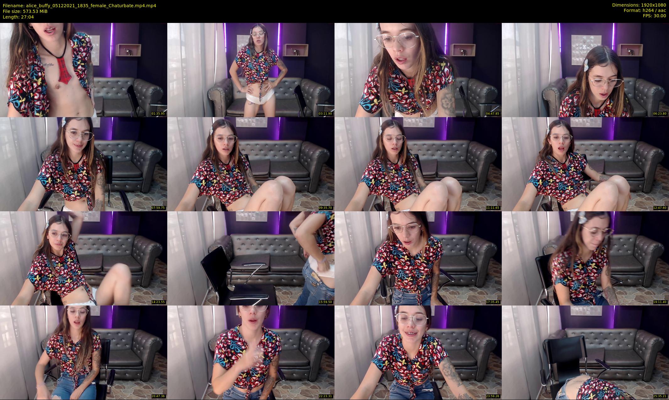 alice_buffy — 28 minute Chaturbate female cam show recording, 1080p, Dec 5, 2021