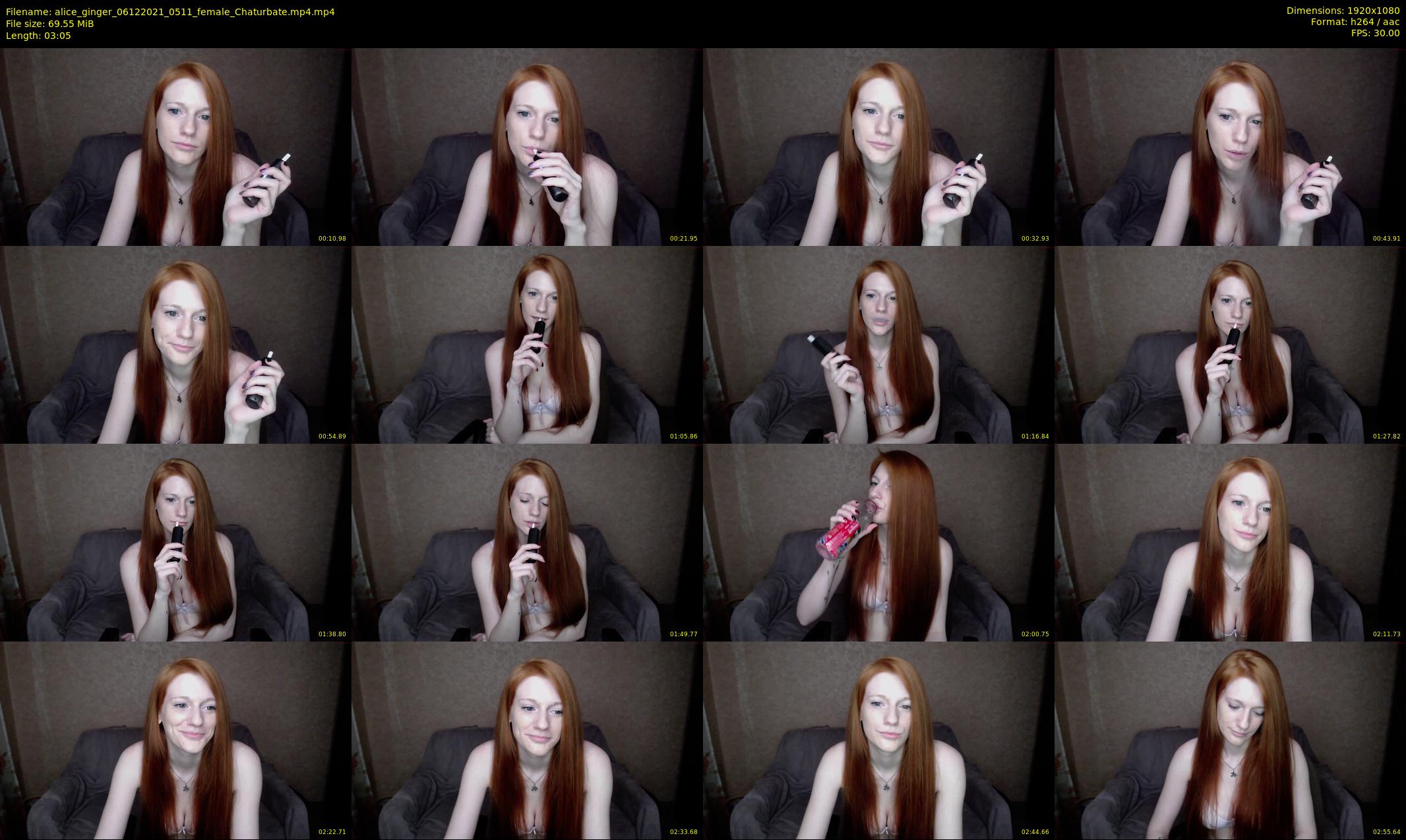 alice_ginger — 4 minute Chaturbate female cam show recording, 1080p, Dec 6, 2021