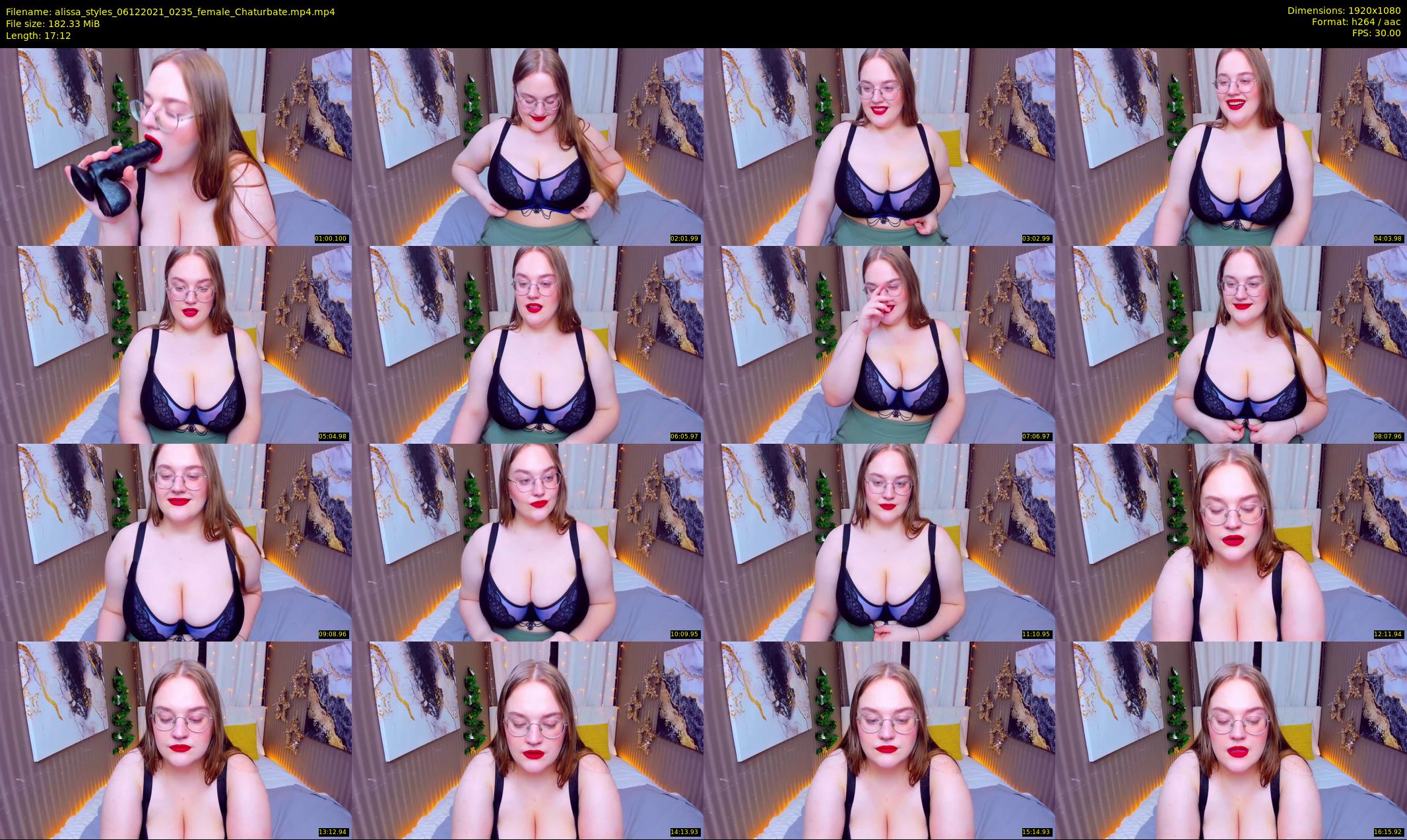 alissa_styles — 18 minute Chaturbate female cam show recording, 1080p, Dec 6, 2021