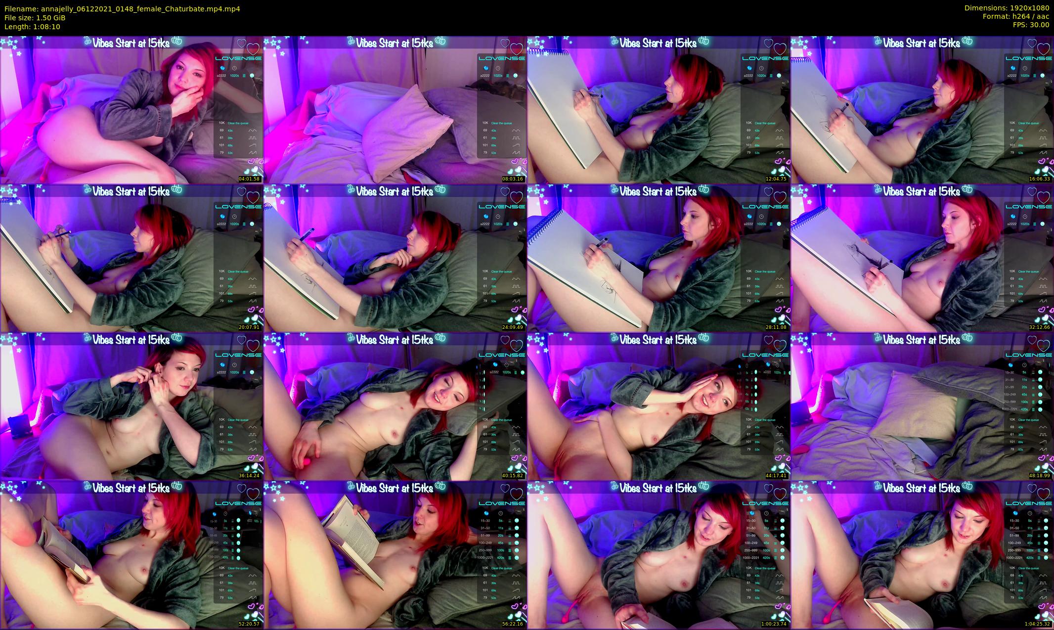 annajelly — 69 minute Chaturbate couple cam show recording, 1080p, Dec 6, 2021