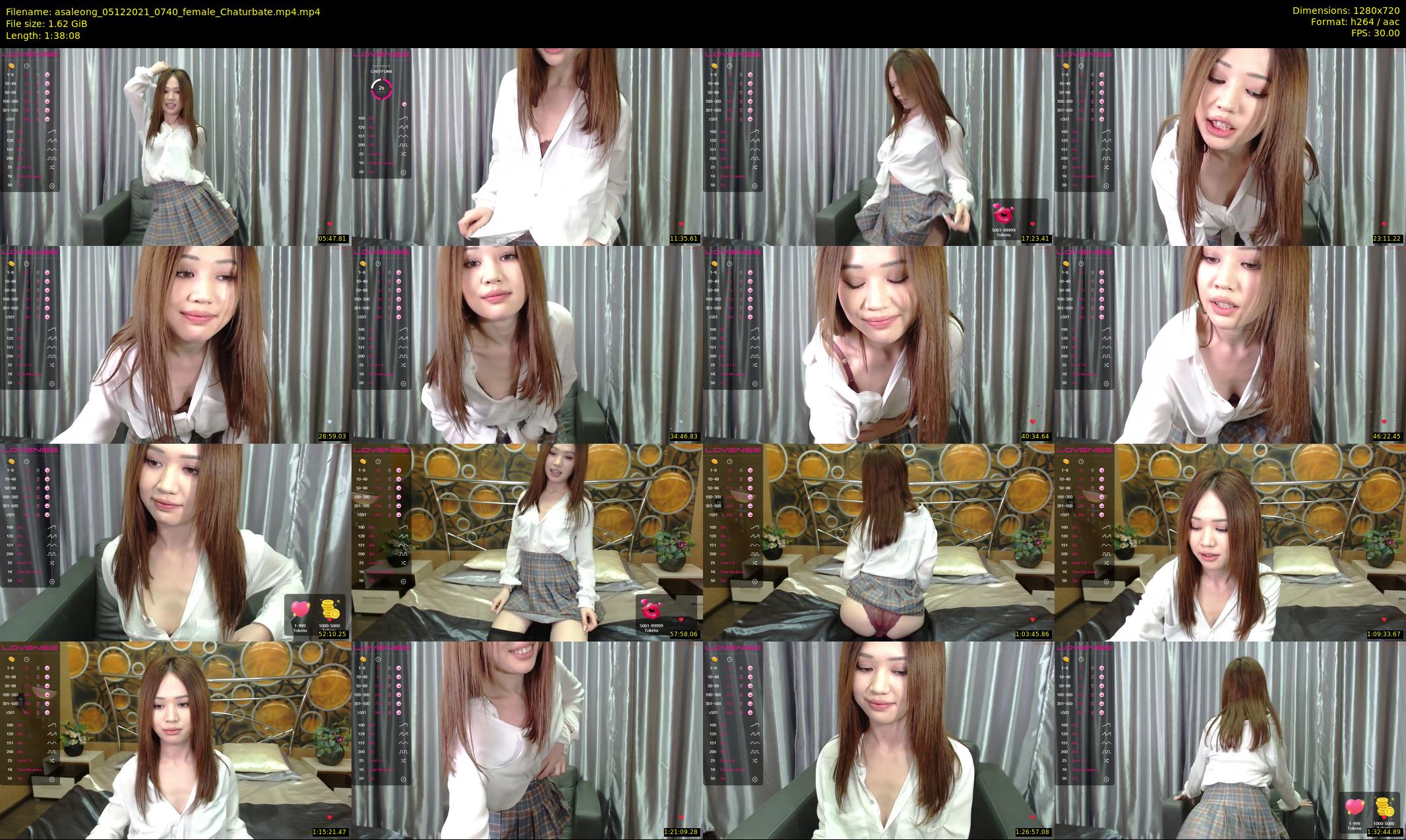 asaleong — 99 minute Chaturbate female cam show recording, 720p, Dec 5, 2021