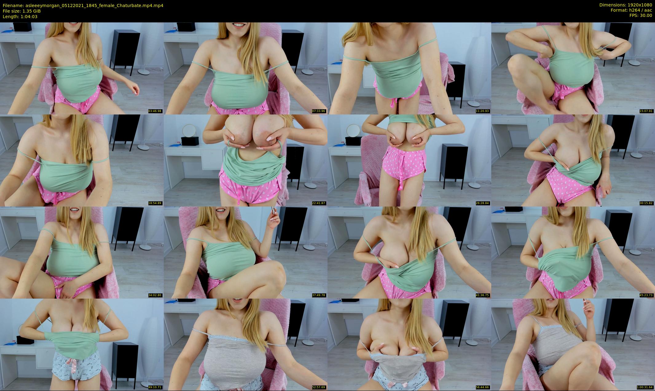 asleeeymorgan — 65 minute Chaturbate female cam show recording, 1080p, Dec 5, 2021