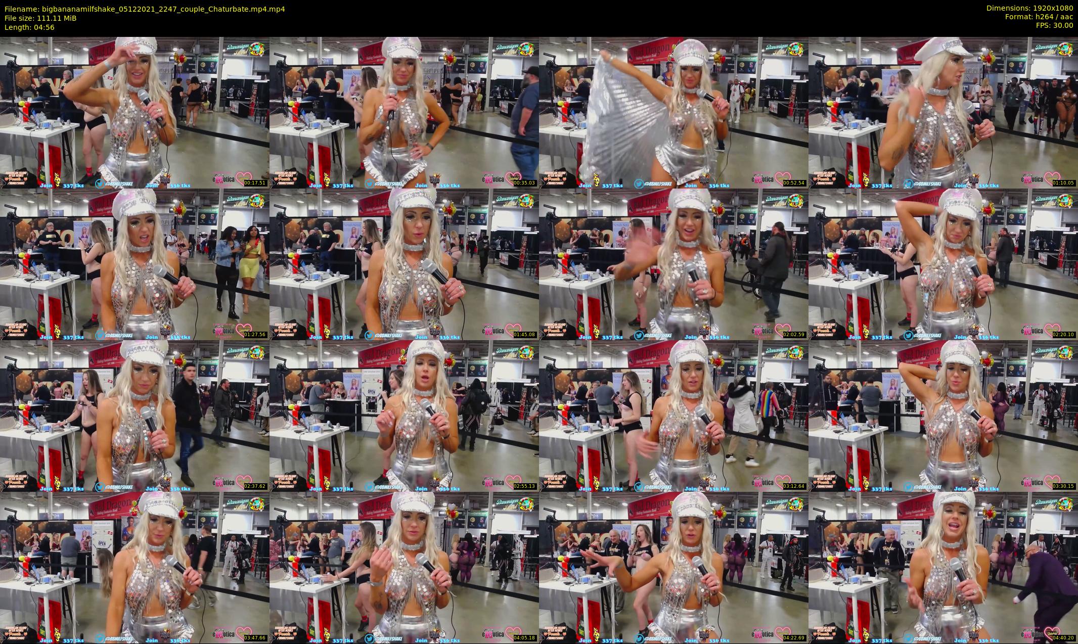 bigbananamilfshake — 5 minute Chaturbate couple cam show recording, 1080p, Dec 5, 2021