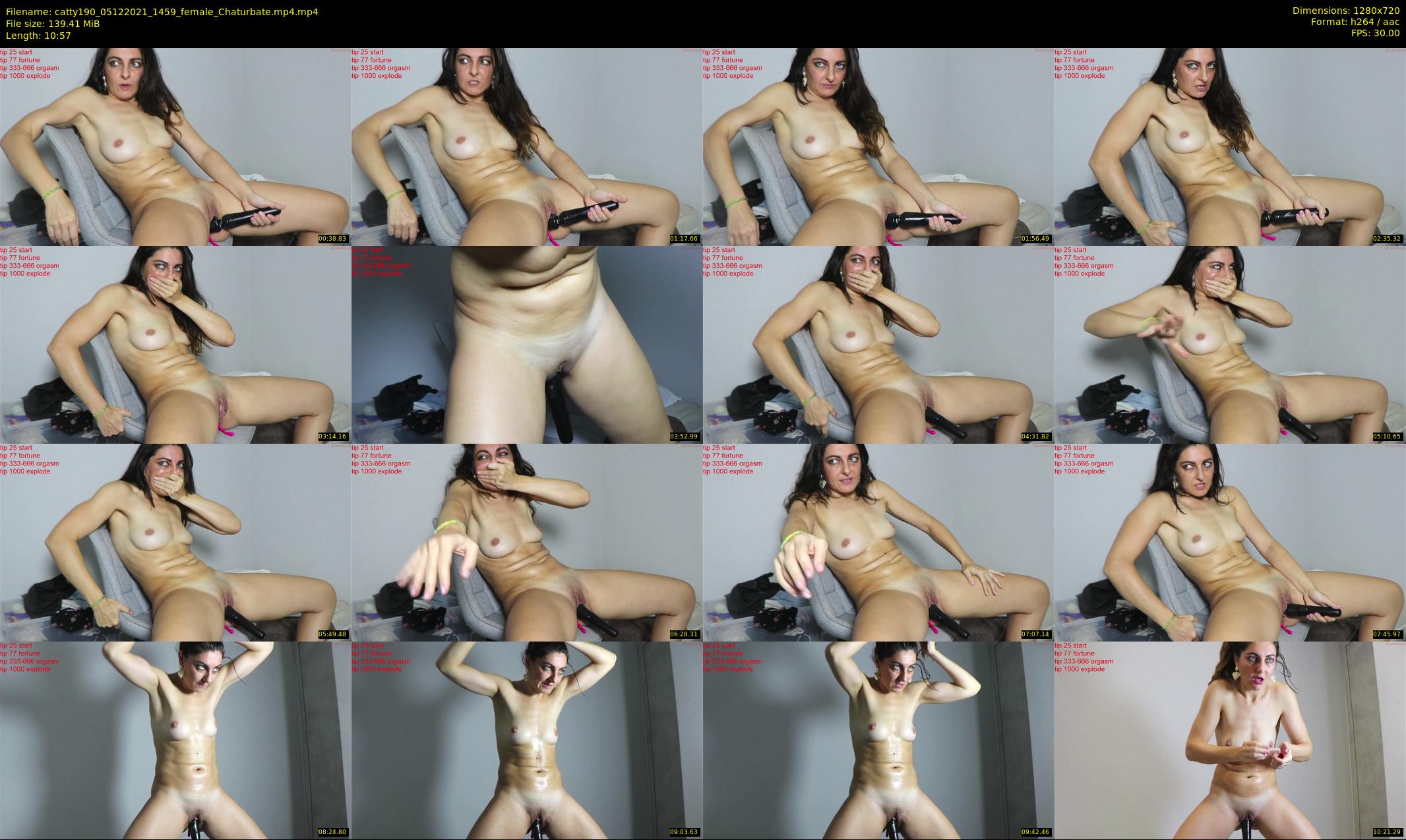 catty190 — 11 minute Chaturbate female cam show recording, 720p, Dec 5, 2021