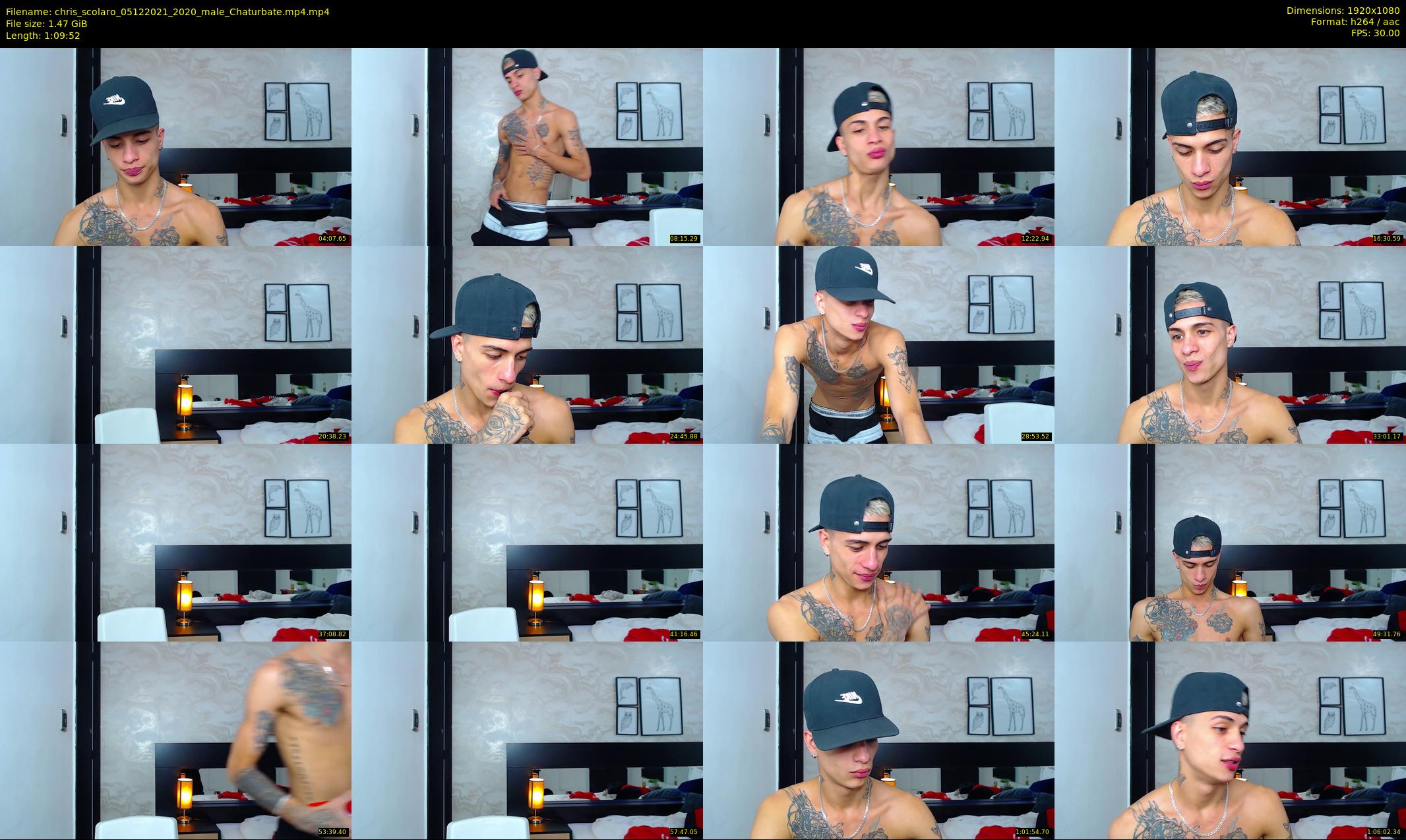 chris_scolaro — 70 minute Chaturbate male cam show recording, 1080p, Dec 5, 2021