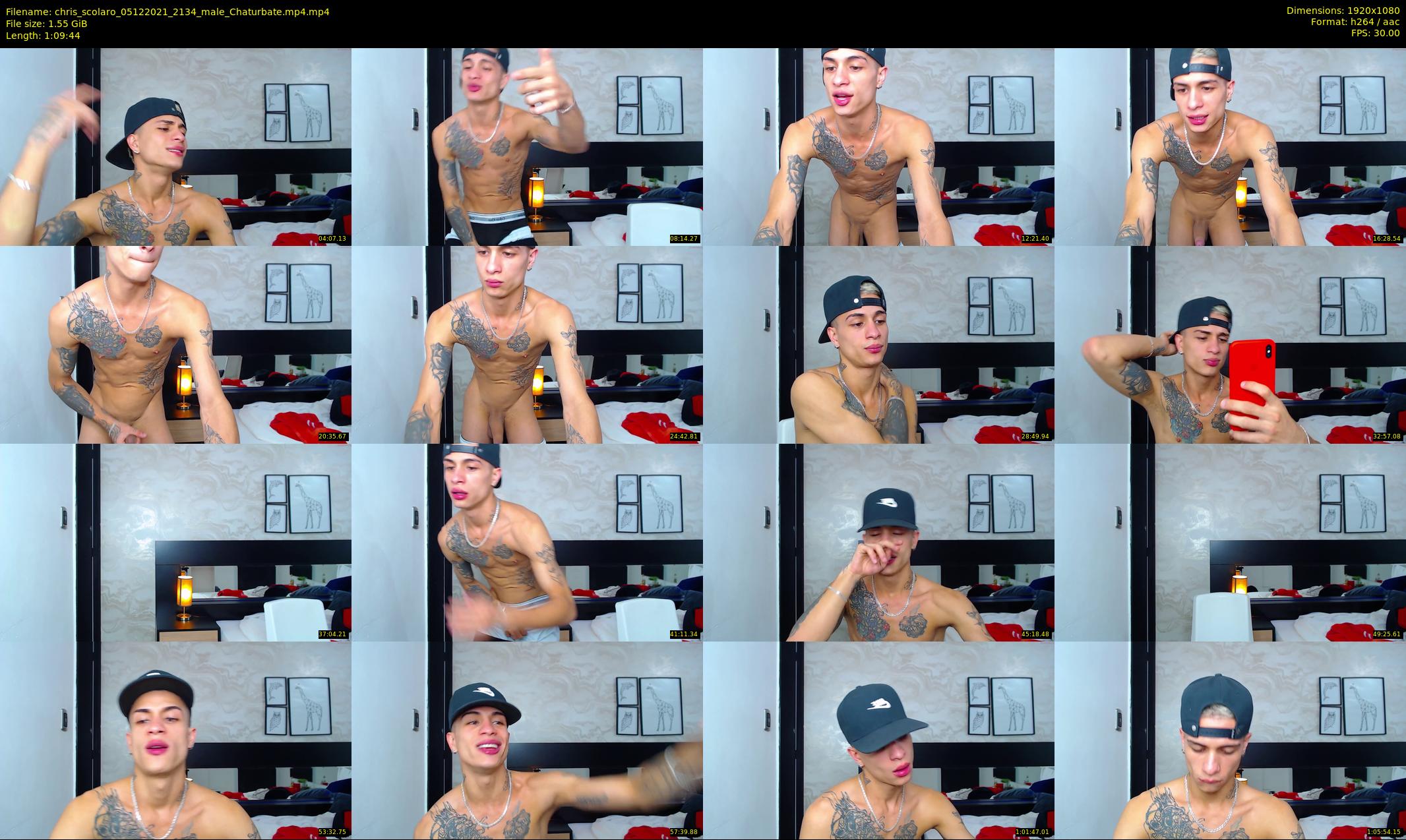 chris_scolaro — 70 minute Chaturbate male cam show recording, 1080p, Dec 5, 2021