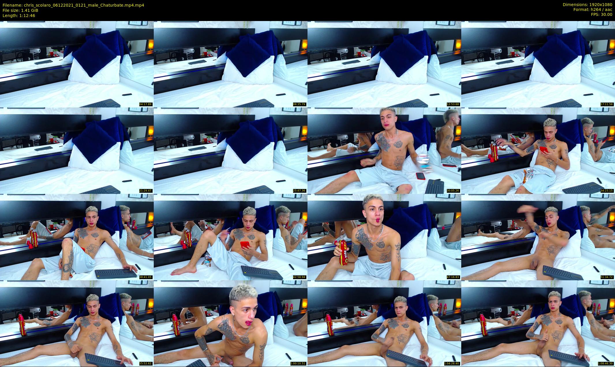 chris_scolaro — 73 minute Chaturbate male cam show recording, 1080p, Dec 6, 2021