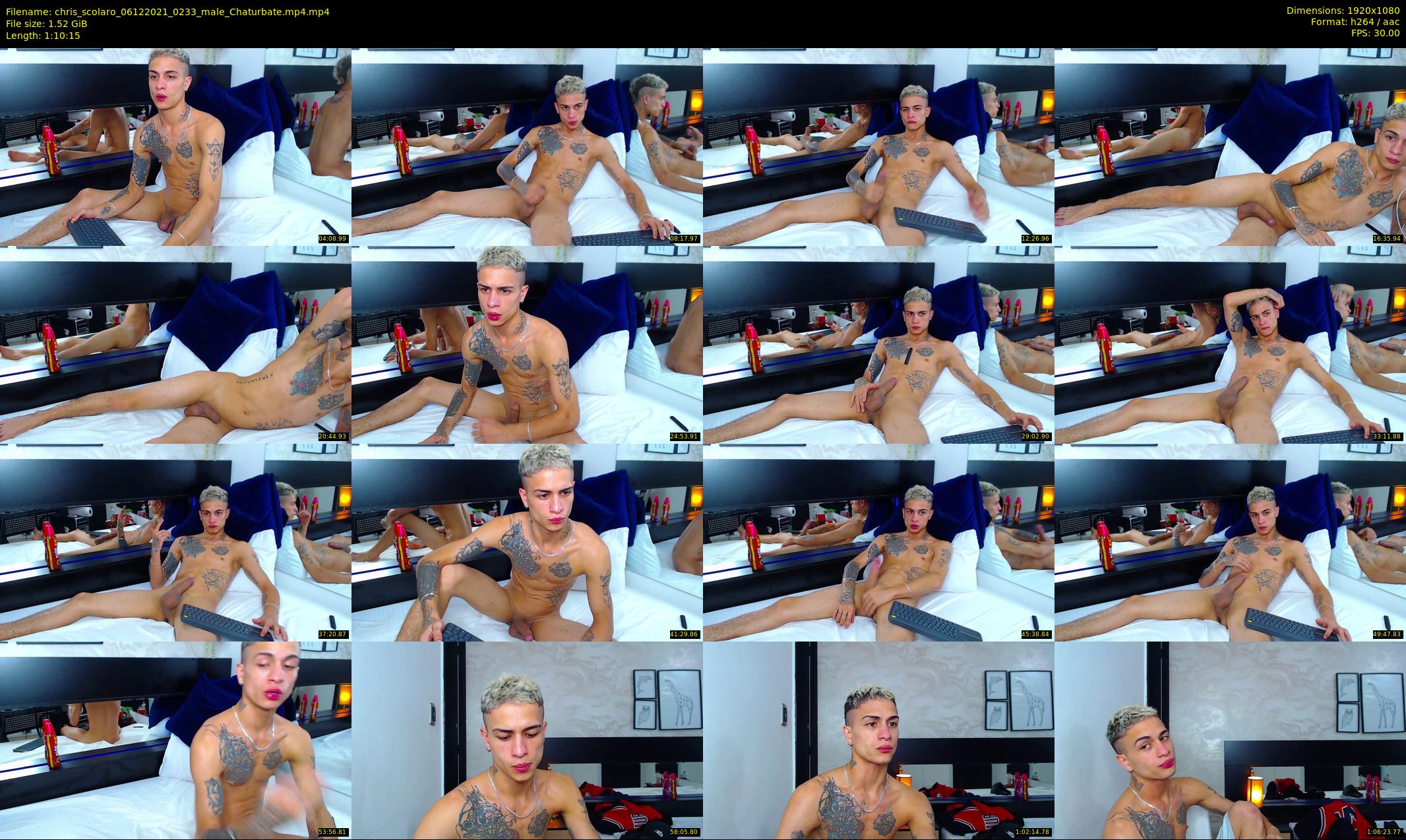 chris_scolaro — 71 minute Chaturbate male cam show recording, 1080p, Dec 6, 2021