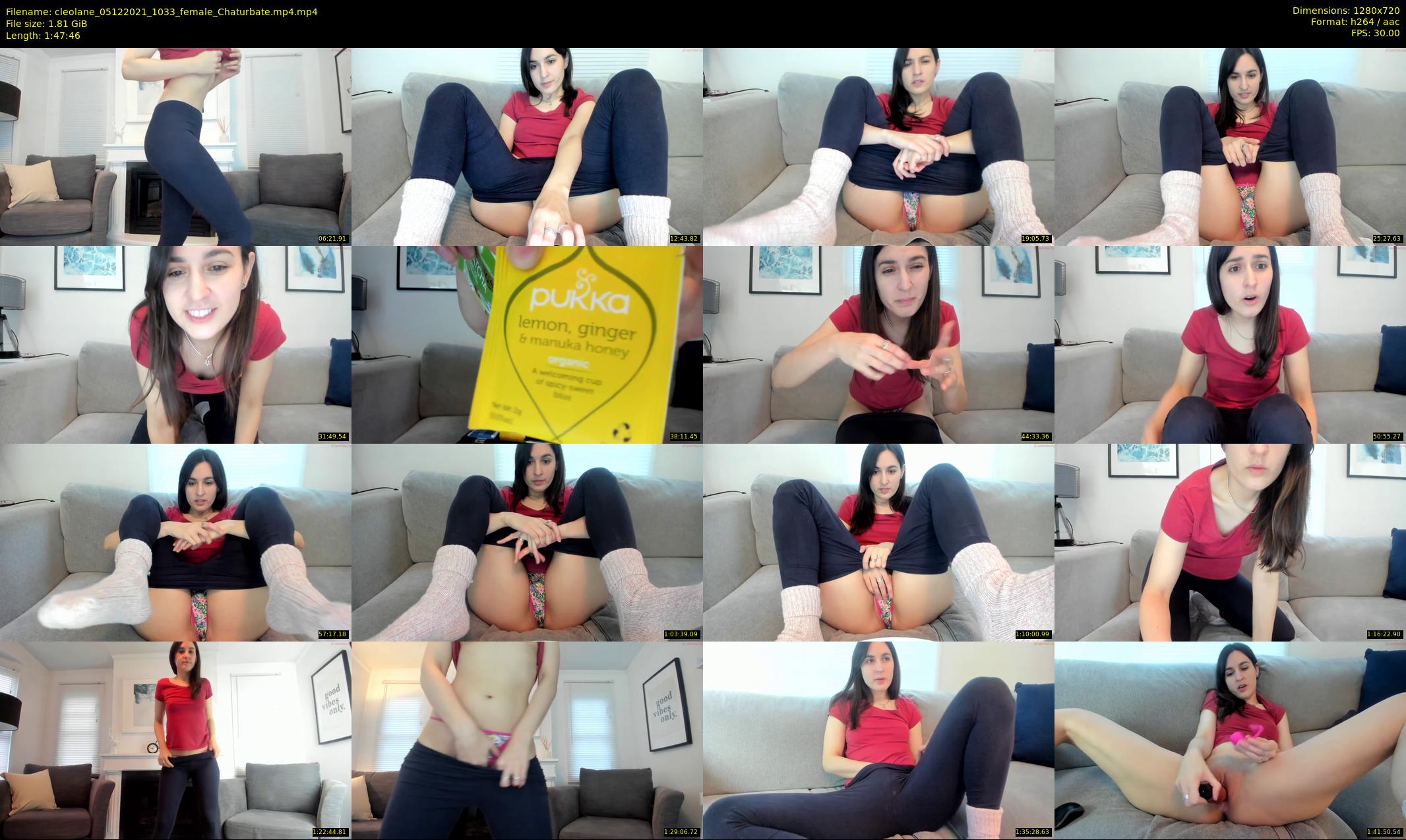 cleolane — 108 minute Chaturbate female cam show recording, 720p, Dec 5, 2021
