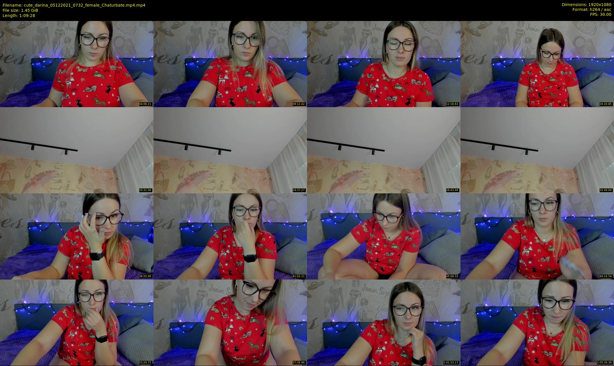cute_darina — 70 minute Chaturbate female cam show recording, 1080p, Dec 5, 2021