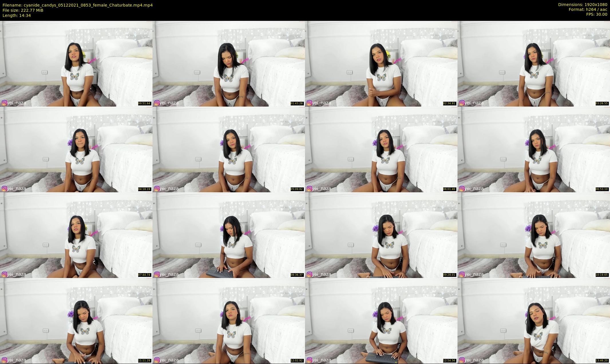 cyanide_candys — 15 minute Chaturbate female cam show recording, 1080p, Dec 5, 2021