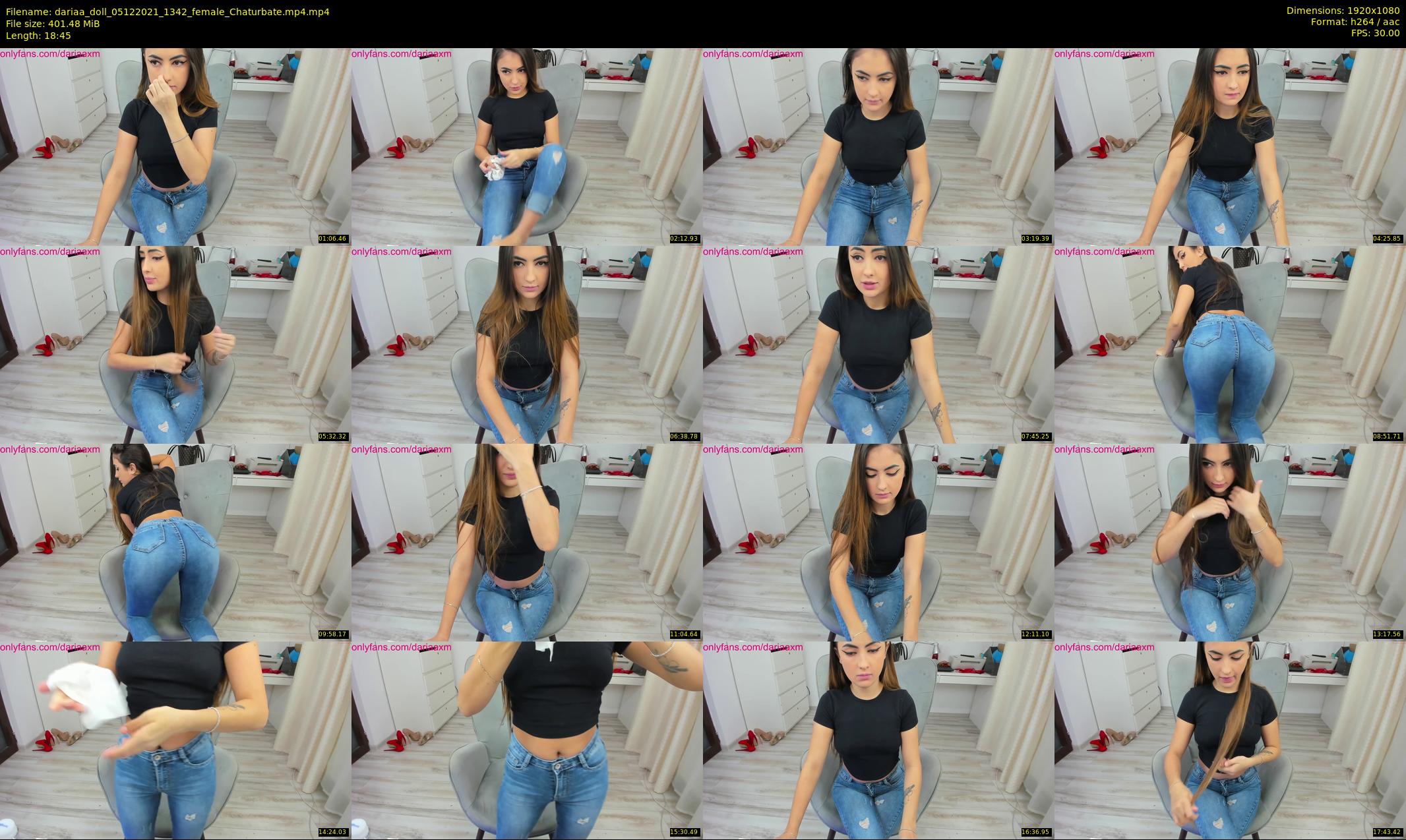 dariaa_doll — 19 minute Chaturbate female cam show recording, 1080p, Dec 5, 2021